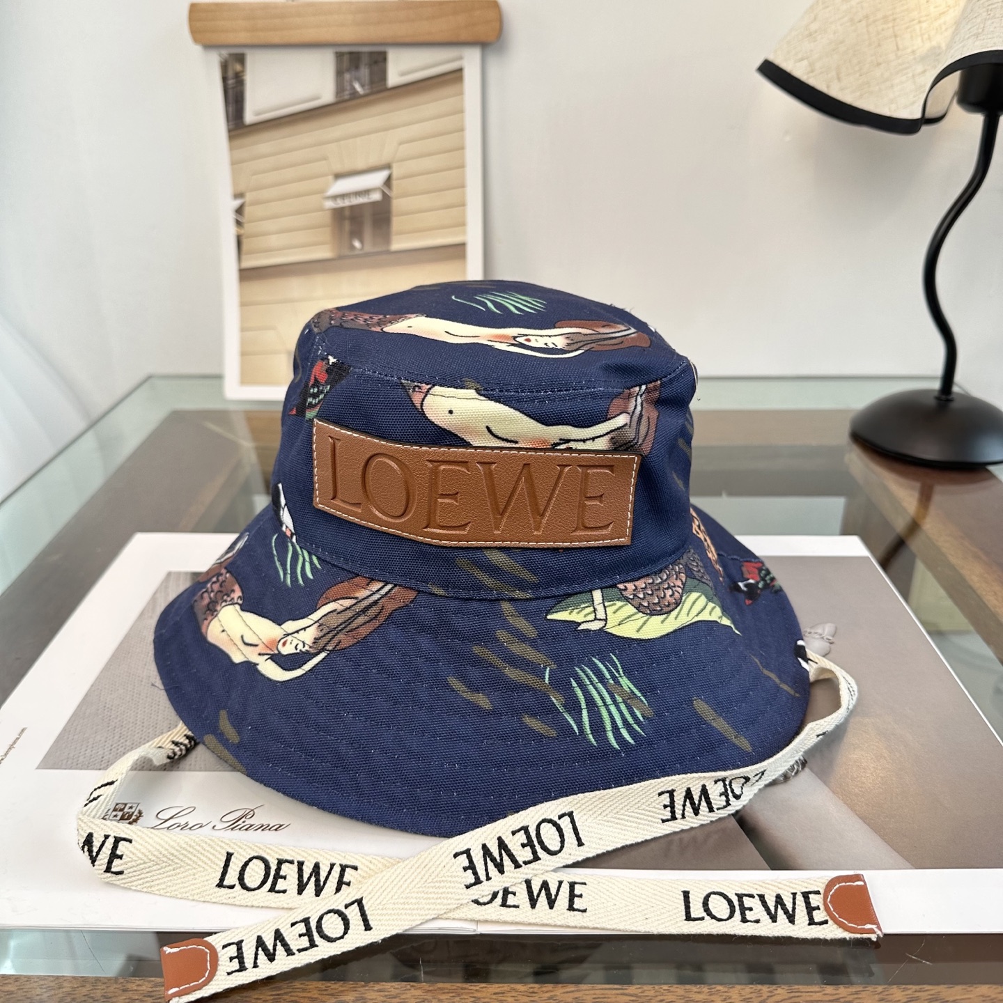 LOEWE罗意威 专柜新品渔夫帽，原单品质，内标齐全，头围57cm