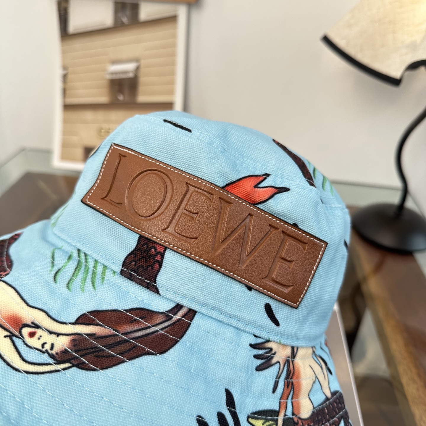 LOEWE罗意威 专柜新品渔夫帽，原单品质，内标齐全，头围57cm