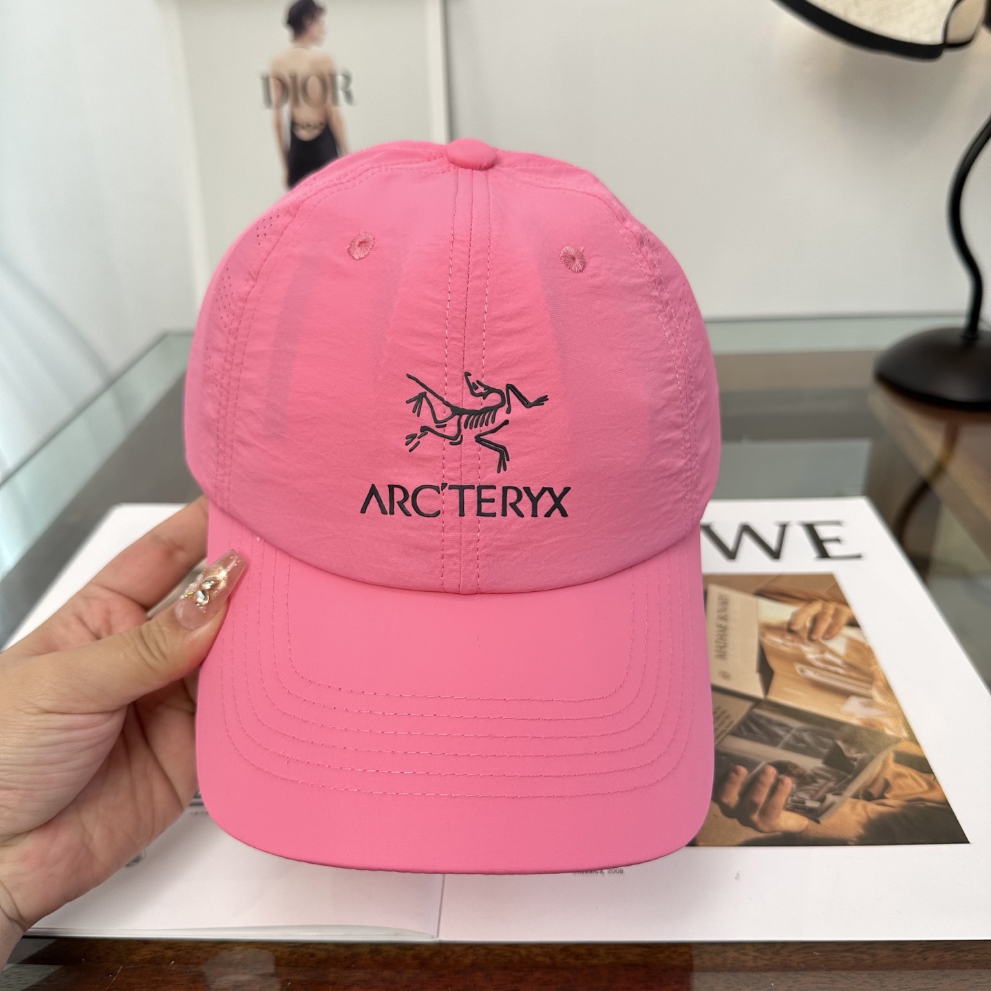 ARCTERYX SMALL BIRD HAT 始祖鸟弯檐棒球帽轻量帽子防晒帽遮阳帽情侣款SMALL B