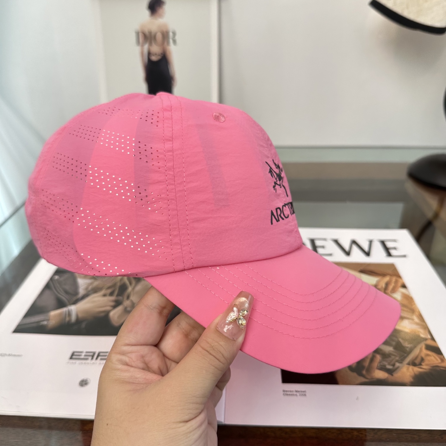 ARCTERYX SMALL BIRD HAT 始祖鸟弯檐棒球帽轻量帽子防晒帽遮阳帽情侣款SMALL B
