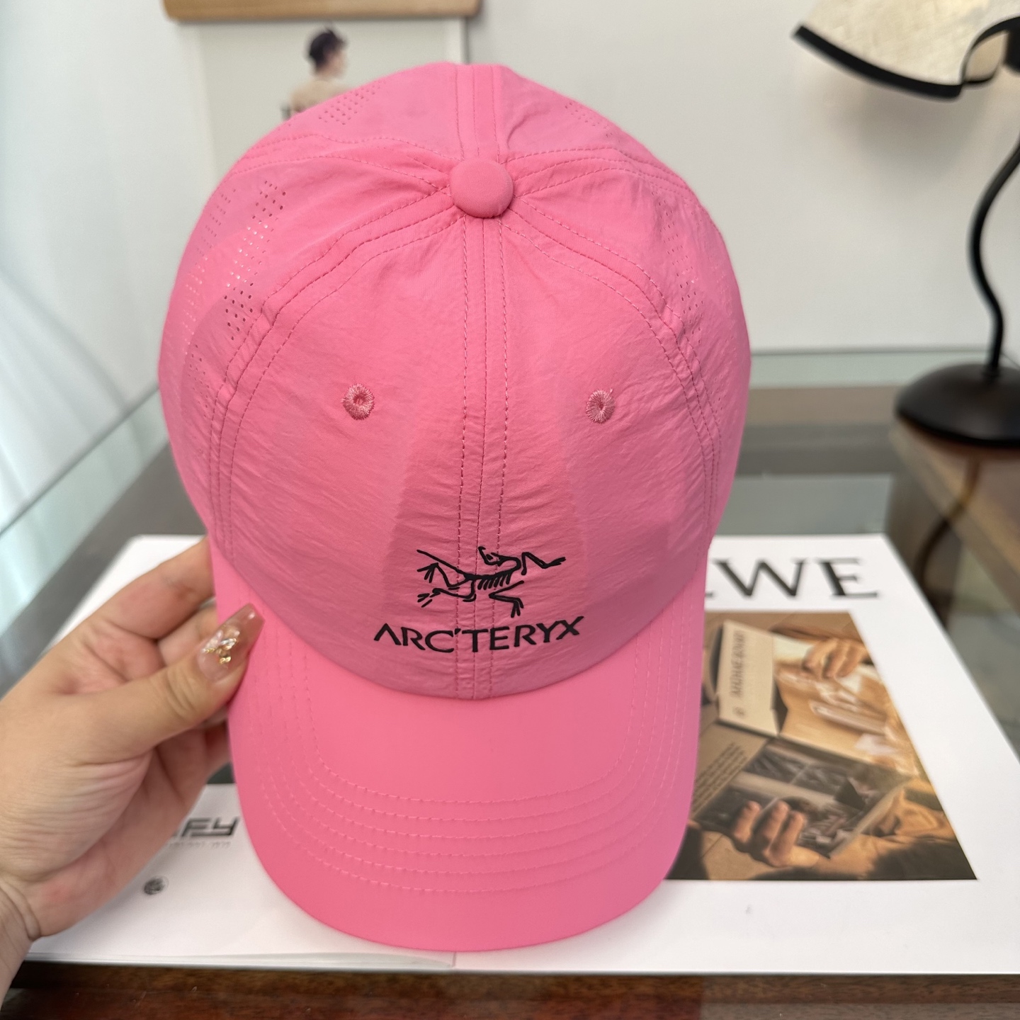 ARCTERYX SMALL BIRD HAT 始祖鸟弯檐棒球帽轻量帽子防晒帽遮阳帽情侣款SMALL B