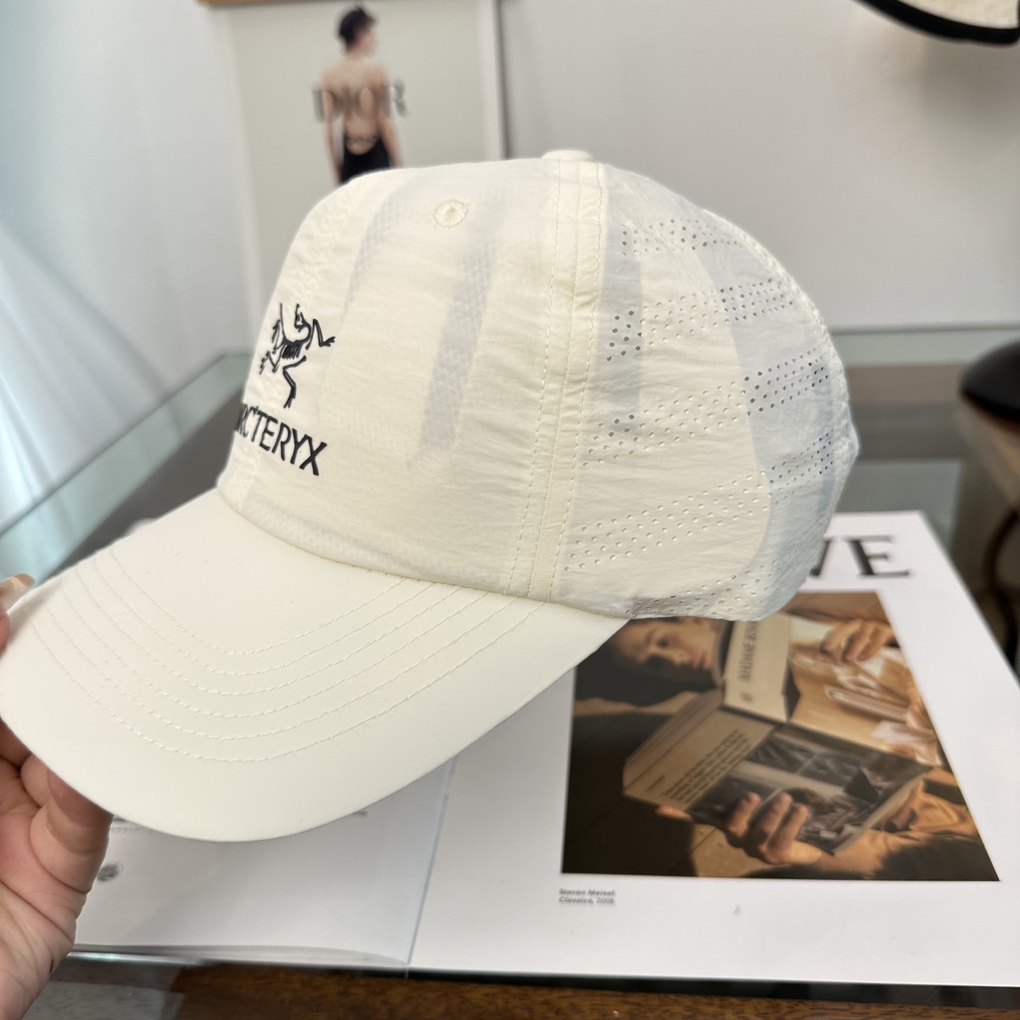 ARCTERYX SMALL BIRD HAT 始祖鸟弯檐棒球帽轻量帽子防晒帽遮阳帽情侣款SMALL B
