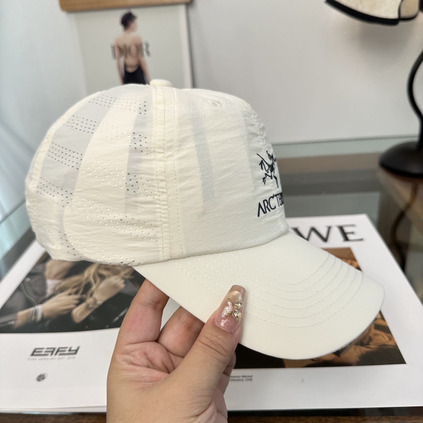 ARCTERYX SMALL BIRD HAT 始祖鸟弯檐棒球帽轻量帽子防晒帽遮阳帽情侣款SMALL B