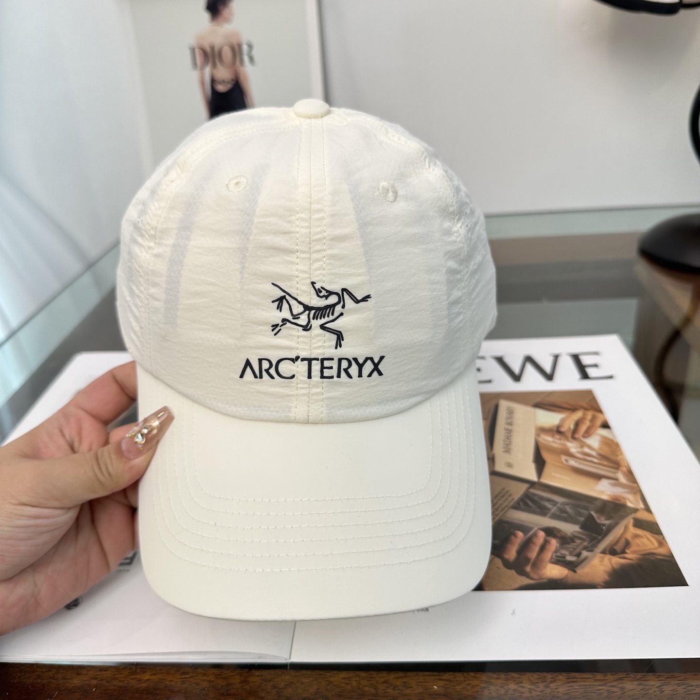 ARCTERYX SMALL BIRD HAT 始祖鸟弯檐棒球帽轻量帽子防晒帽遮阳帽情侣款SMALL B
