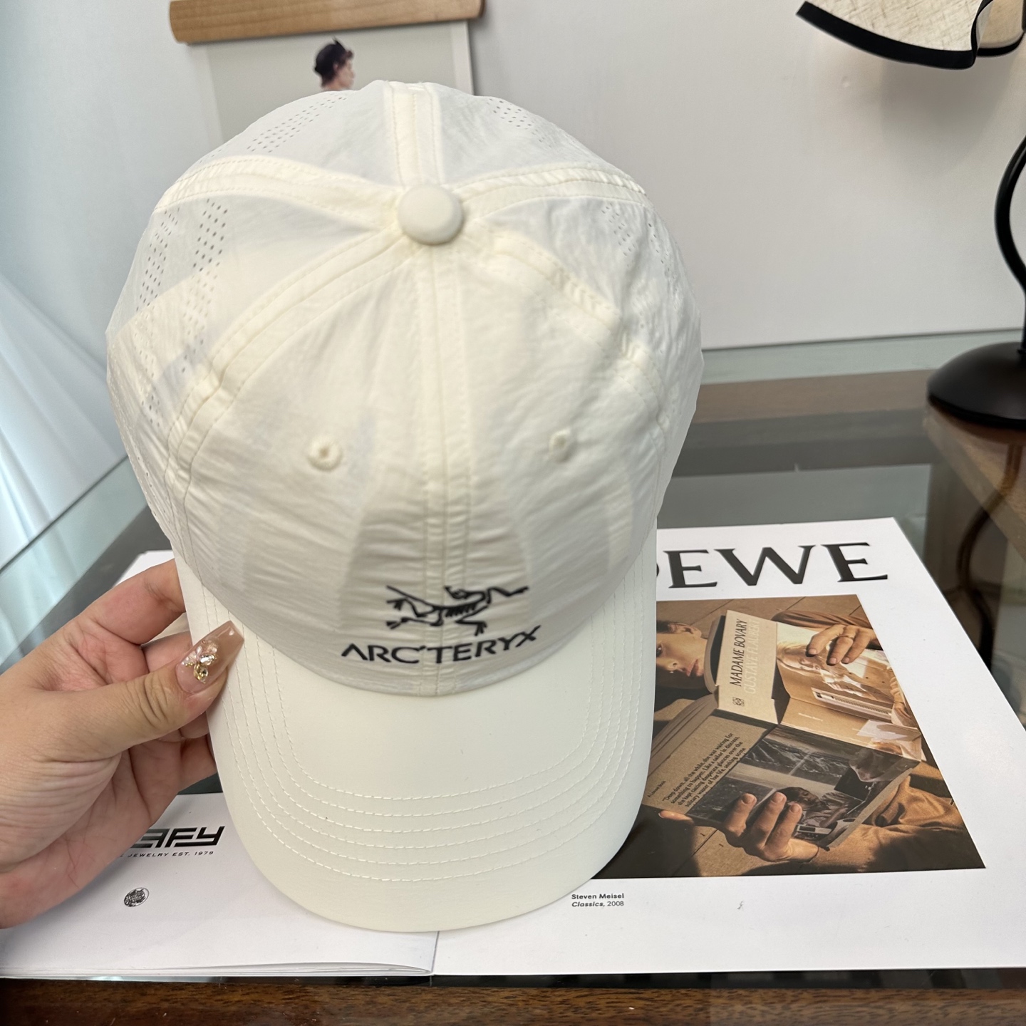 ARCTERYX SMALL BIRD HAT 始祖鸟弯檐棒球帽轻量帽子防晒帽遮阳帽情侣款SMALL B