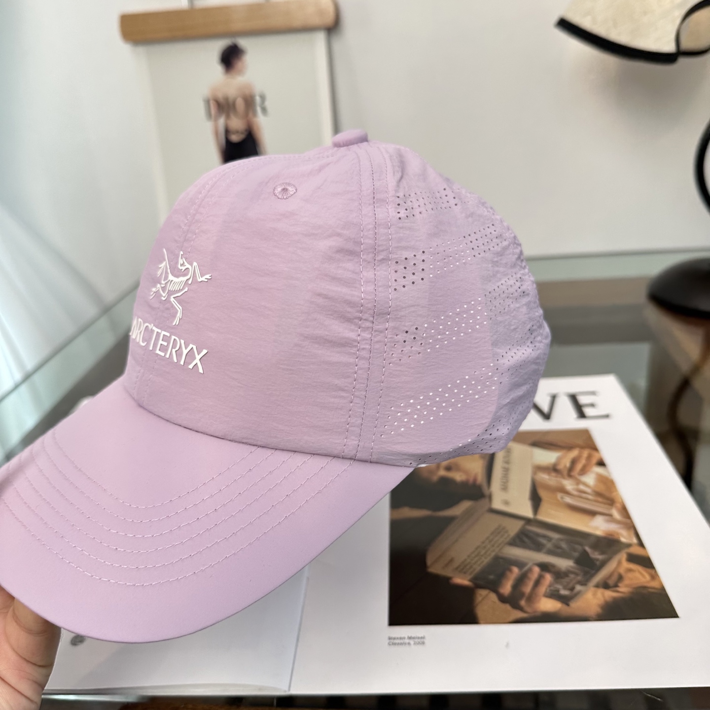 ARCTERYX SMALL BIRD HAT 始祖鸟弯檐棒球帽轻量帽子防晒帽遮阳帽情侣款SMALL B