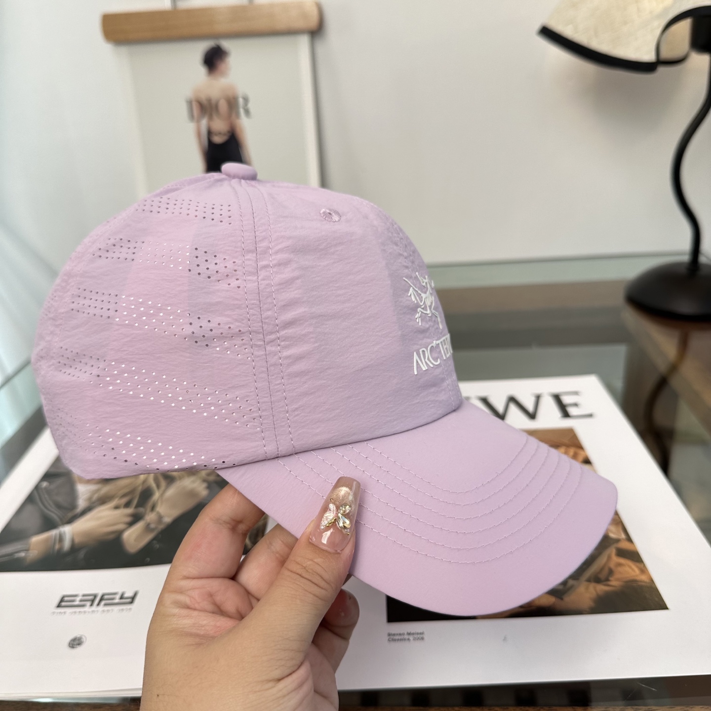 ARCTERYX SMALL BIRD HAT 始祖鸟弯檐棒球帽轻量帽子防晒帽遮阳帽情侣款SMALL B