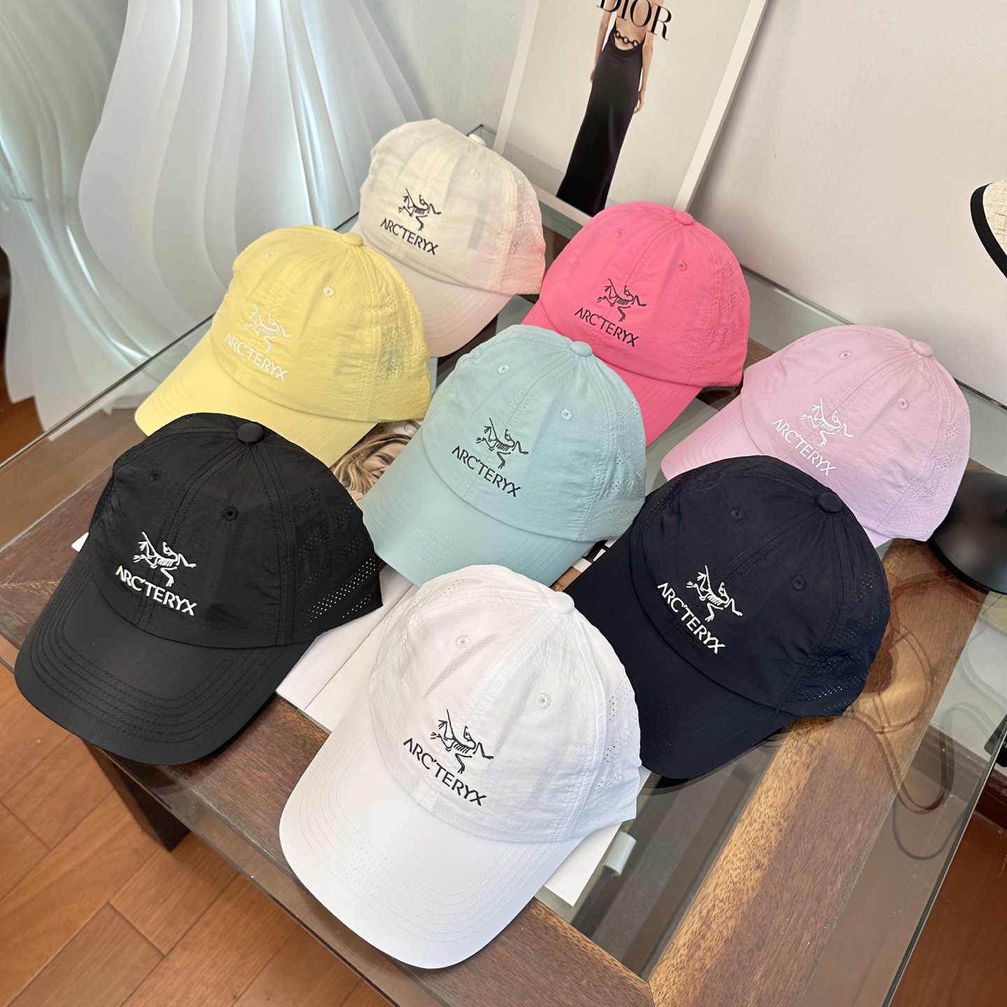 ARCTERYX SMALL BIRD HAT 始祖鸟弯檐棒球帽轻量帽子防晒帽遮阳帽情侣款SMALL B