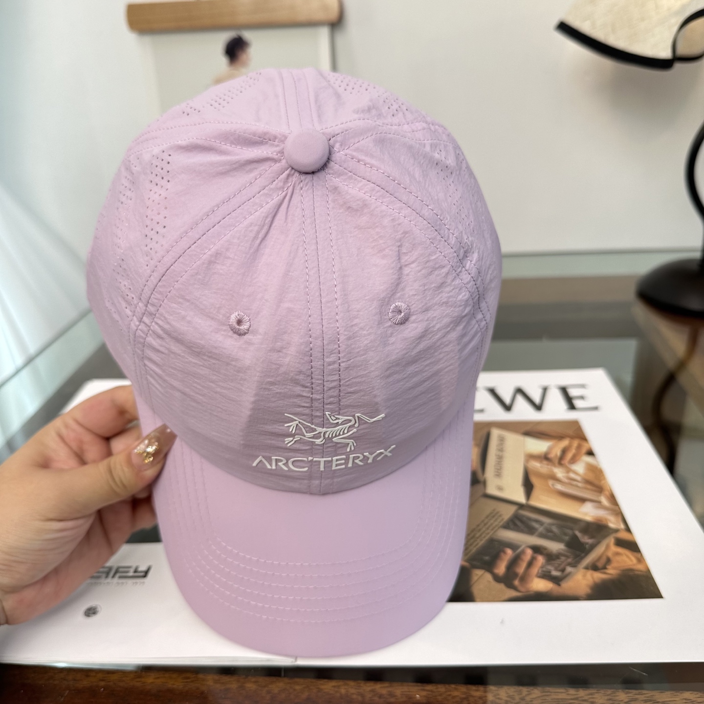 ARCTERYX SMALL BIRD HAT 始祖鸟弯檐棒球帽轻量帽子防晒帽遮阳帽情侣款SMALL B