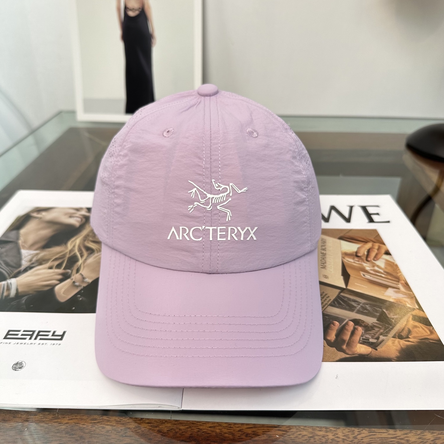 ARCTERYX SMALL BIRD HAT 始祖鸟弯檐棒球帽轻量帽子防晒帽遮阳帽情侣款SMALL B