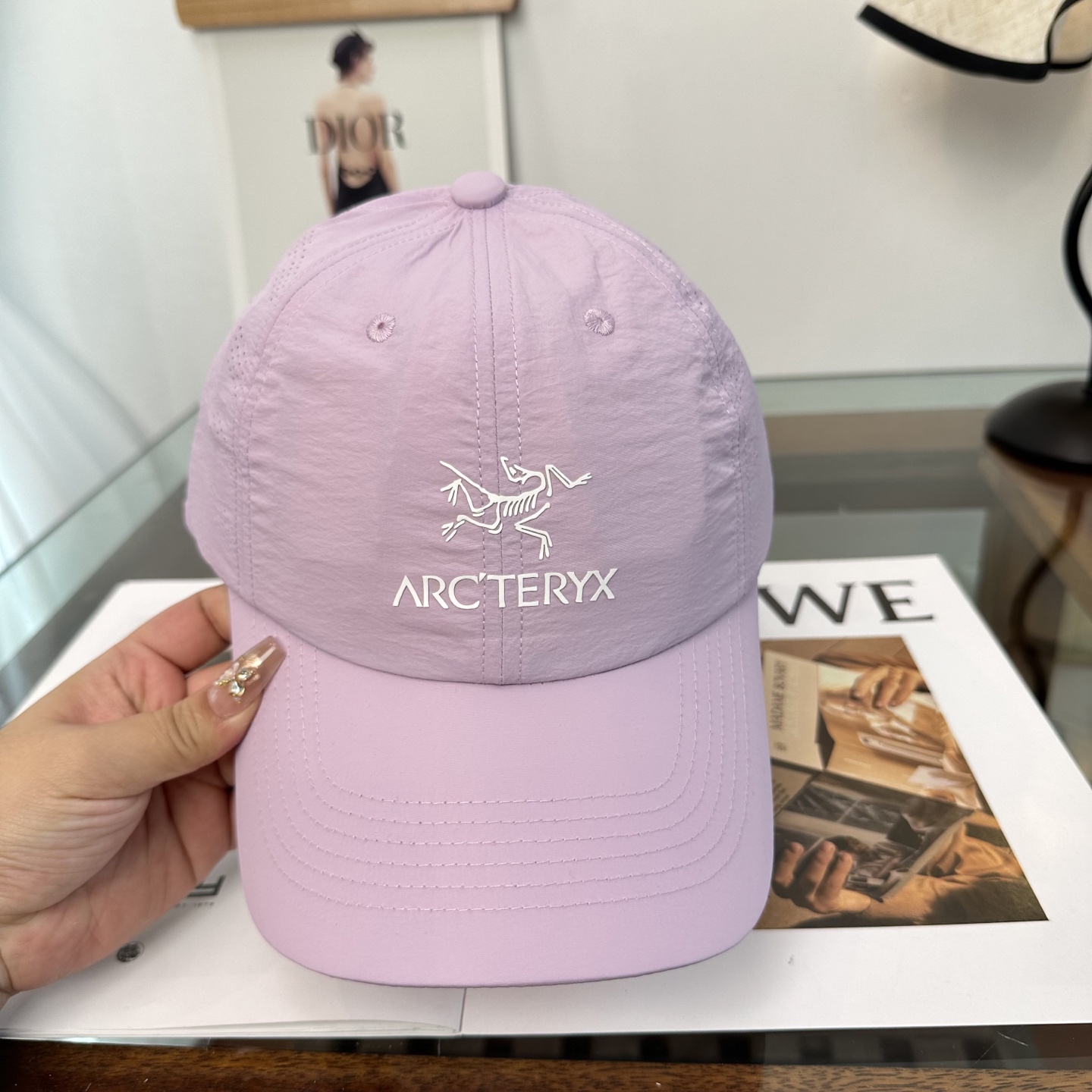 ARCTERYX SMALL BIRD HAT 始祖鸟弯檐棒球帽轻量帽子防晒帽遮阳帽情侣款SMALL B