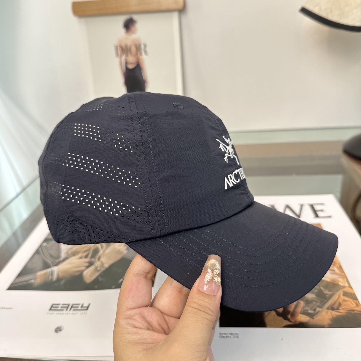 ARCTERYX SMALL BIRD HAT 始祖鸟弯檐棒球帽轻量帽子防晒帽遮阳帽情侣款SMALL B