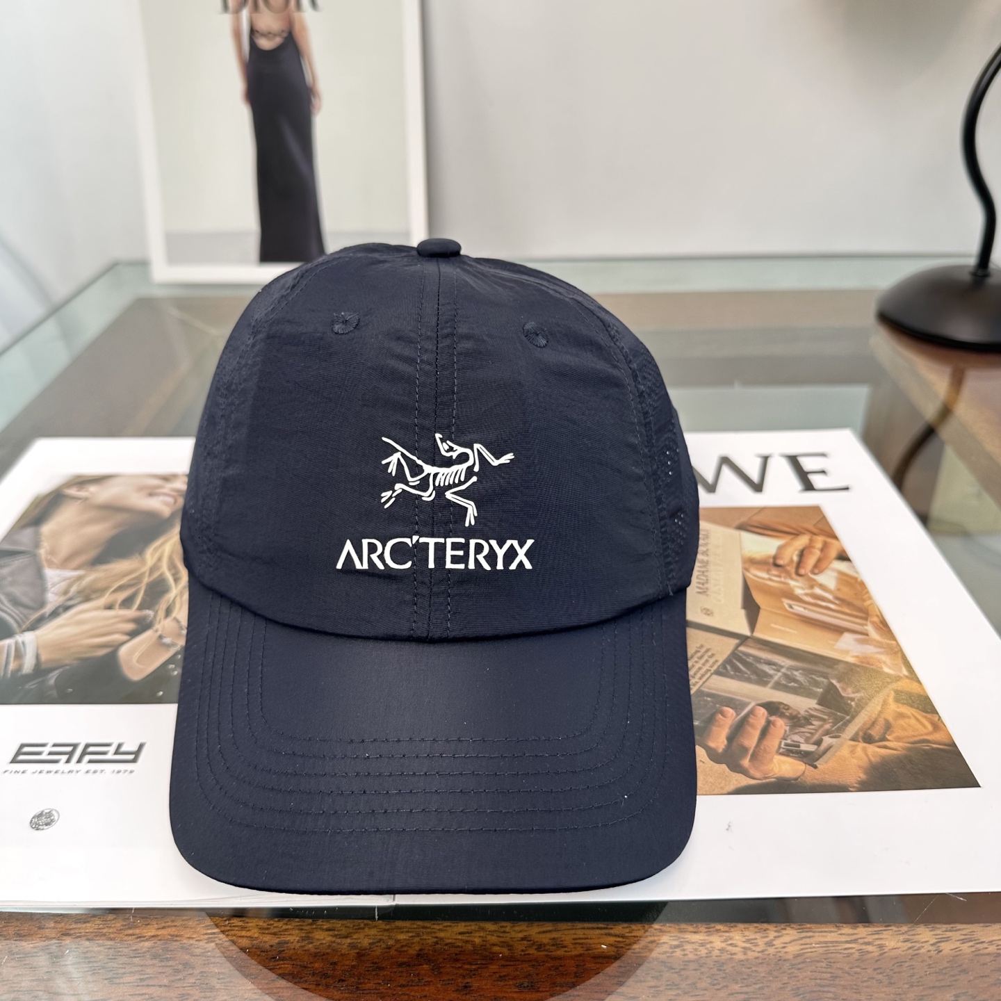 ARCTERYX SMALL BIRD HAT 始祖鸟弯檐棒球帽轻量帽子防晒帽遮阳帽情侣款SMALL B