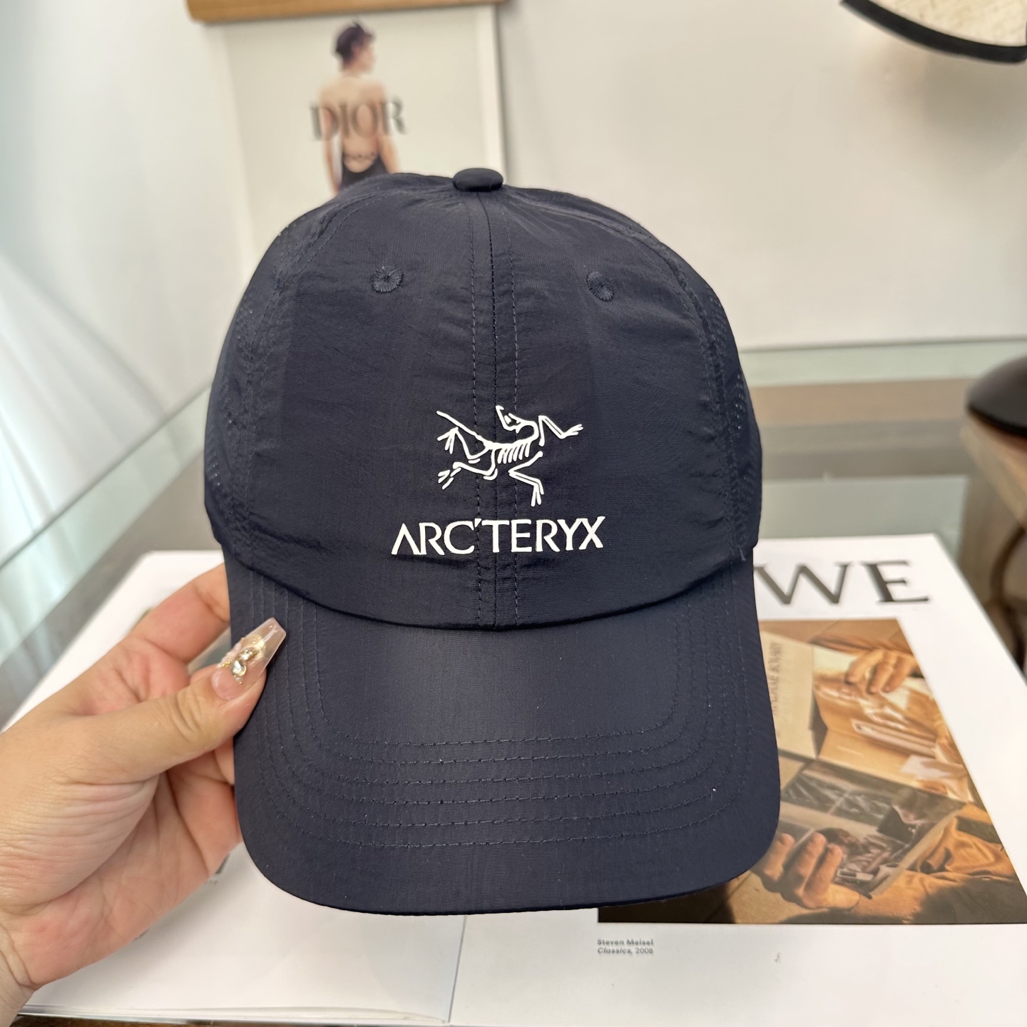 ARCTERYX SMALL BIRD HAT 始祖鸟弯檐棒球帽轻量帽子防晒帽遮阳帽情侣款SMALL B