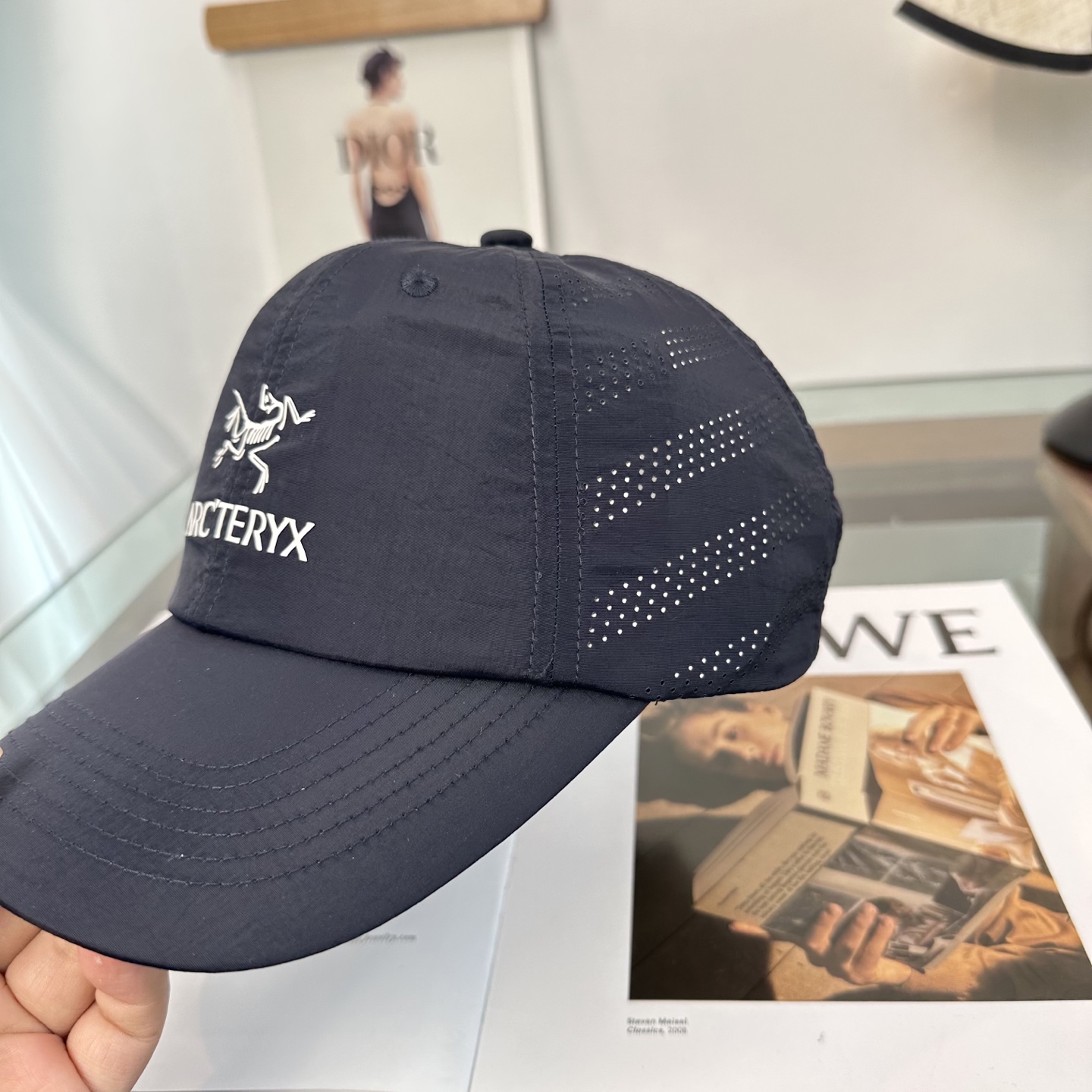 ARCTERYX SMALL BIRD HAT 始祖鸟弯檐棒球帽轻量帽子防晒帽遮阳帽情侣款SMALL B