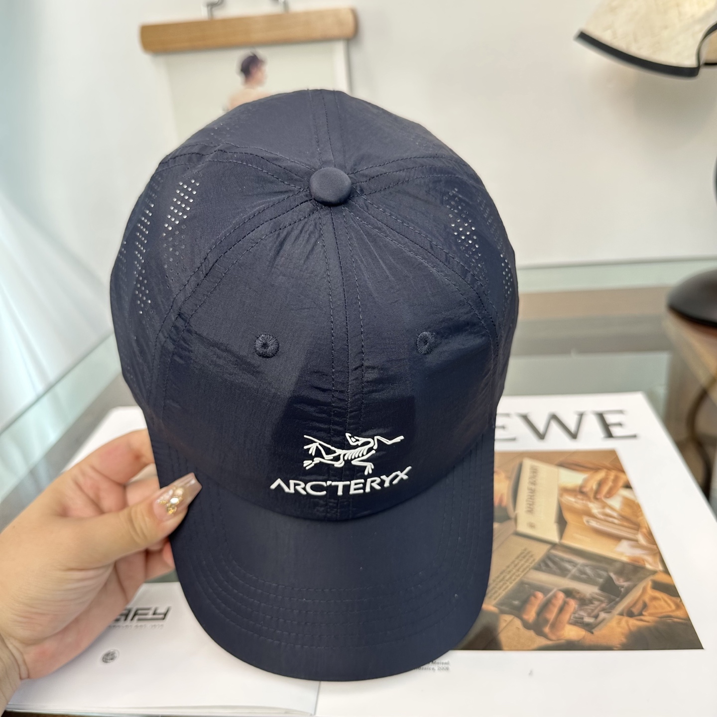 ARCTERYX SMALL BIRD HAT 始祖鸟弯檐棒球帽轻量帽子防晒帽遮阳帽情侣款SMALL B