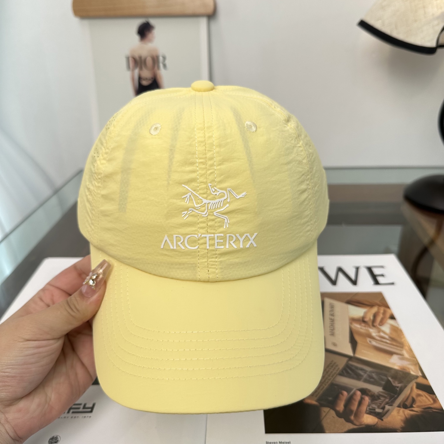 ARCTERYX SMALL BIRD HAT 始祖鸟弯檐棒球帽轻量帽子防晒帽遮阳帽情侣款SMALL B