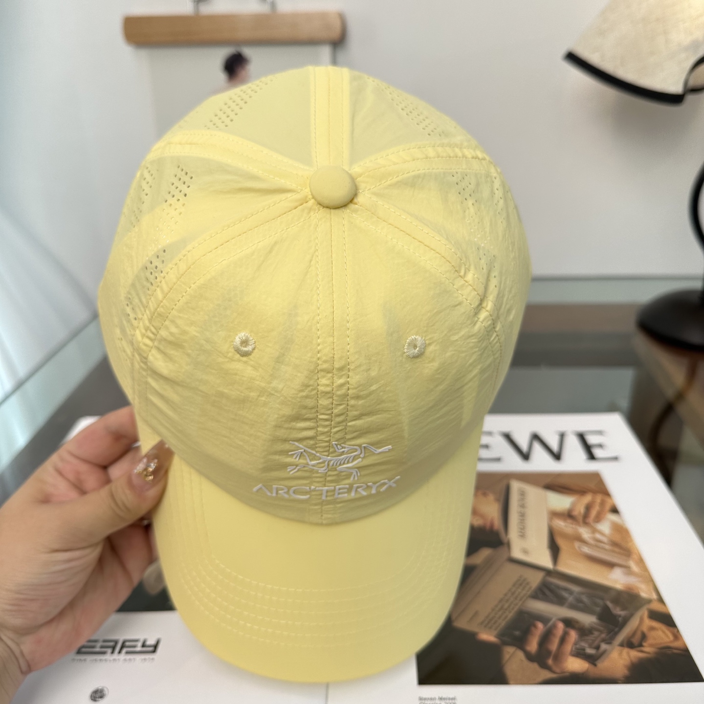 ARCTERYX SMALL BIRD HAT 始祖鸟弯檐棒球帽轻量帽子防晒帽遮阳帽情侣款SMALL B
