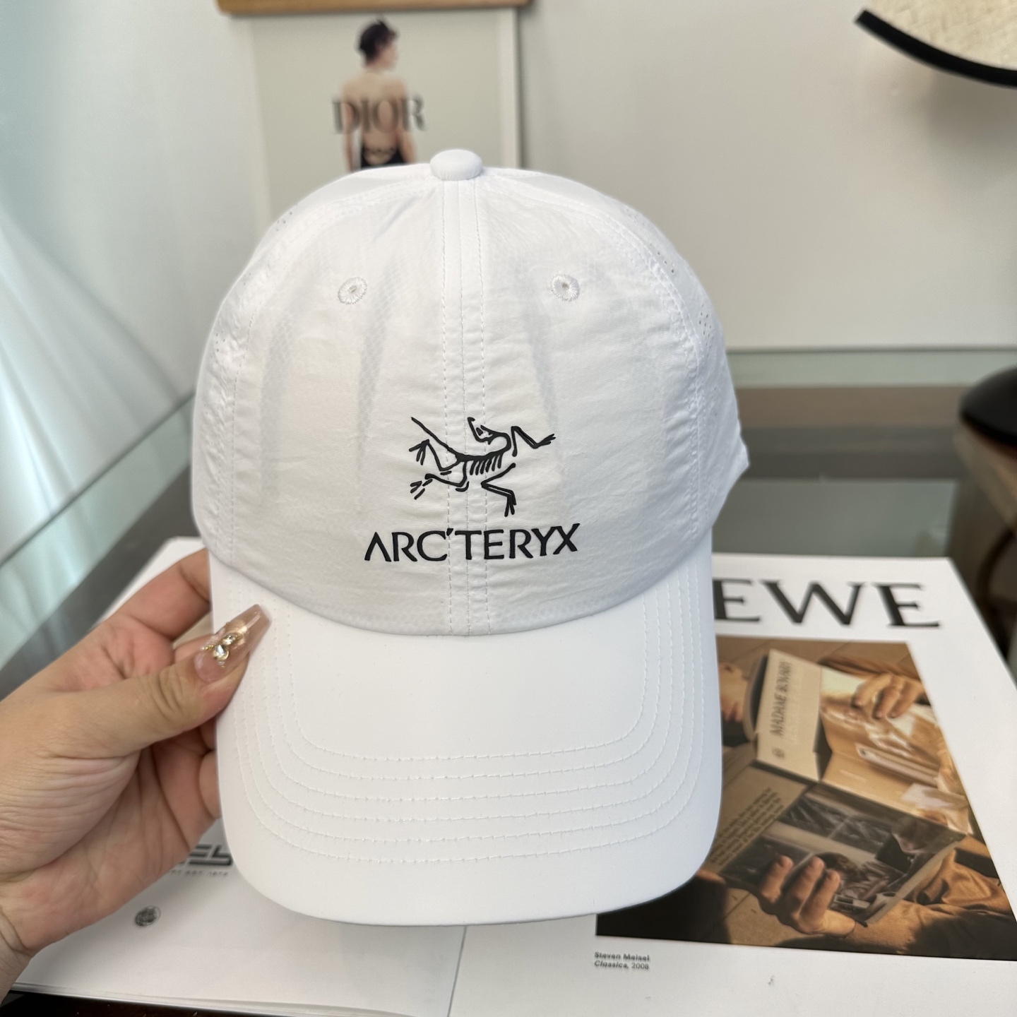 ARCTERYX SMALL BIRD HAT 始祖鸟弯檐棒球帽轻量帽子防晒帽遮阳帽情侣款SMALL B