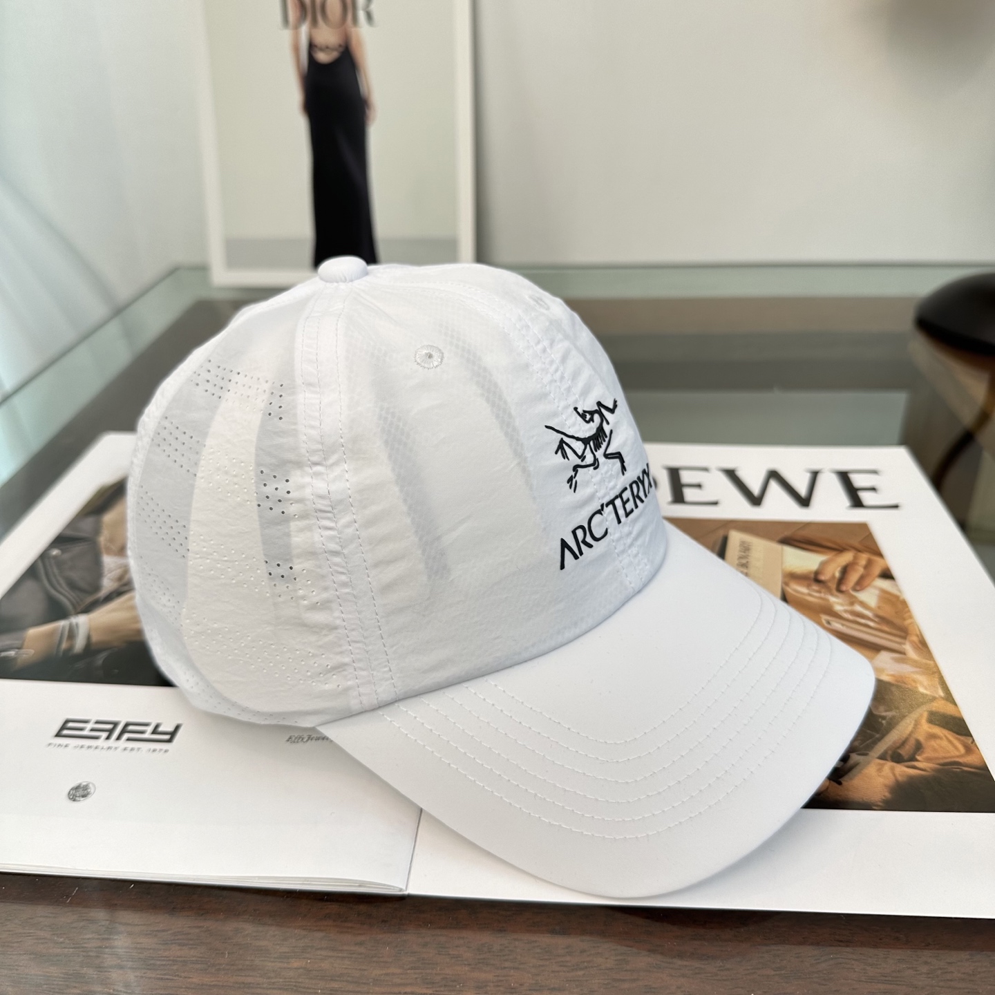 ARCTERYX SMALL BIRD HAT 始祖鸟弯檐棒球帽轻量帽子防晒帽遮阳帽情侣款SMALL B