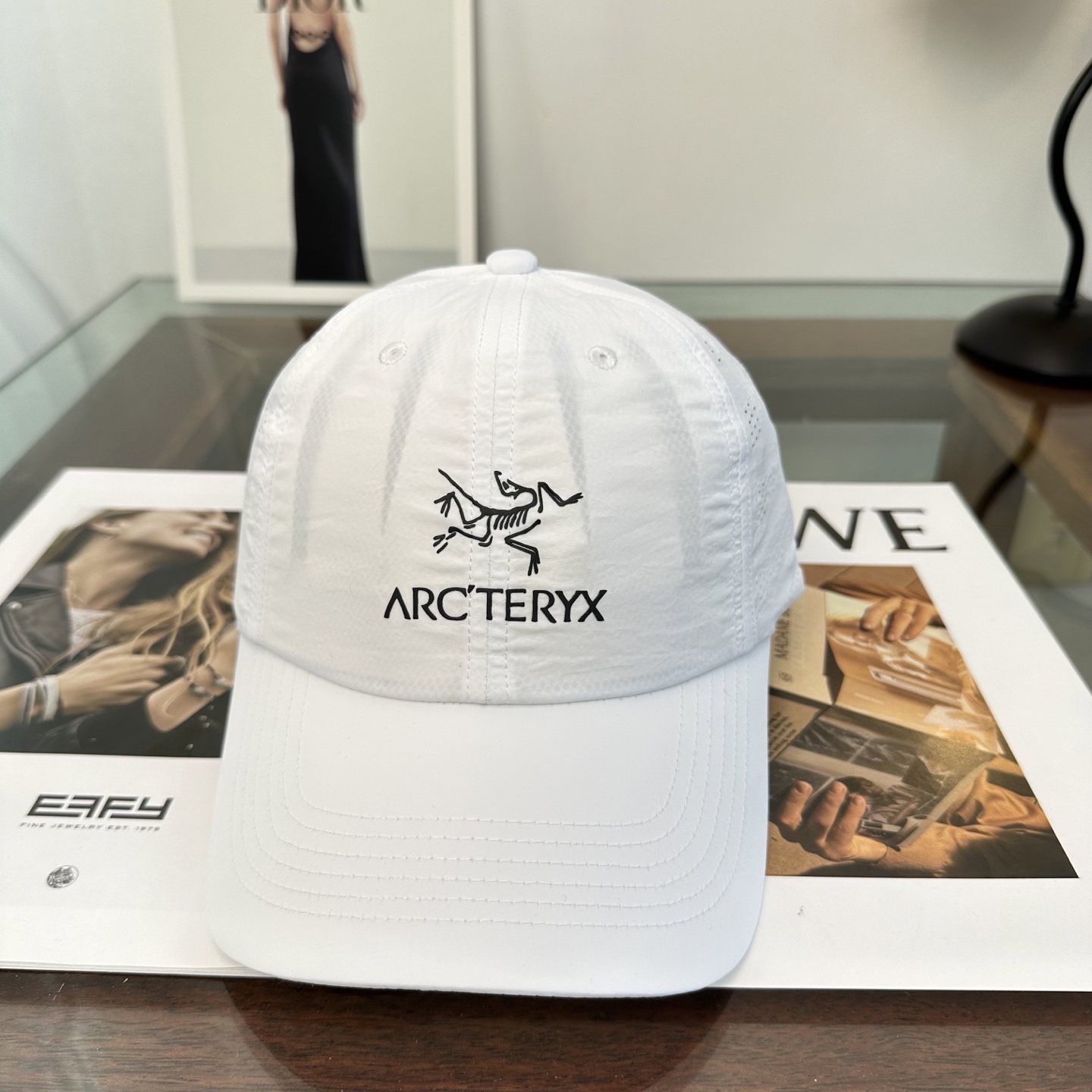 ARCTERYX SMALL BIRD HAT 始祖鸟弯檐棒球帽轻量帽子防晒帽遮阳帽情侣款SMALL B