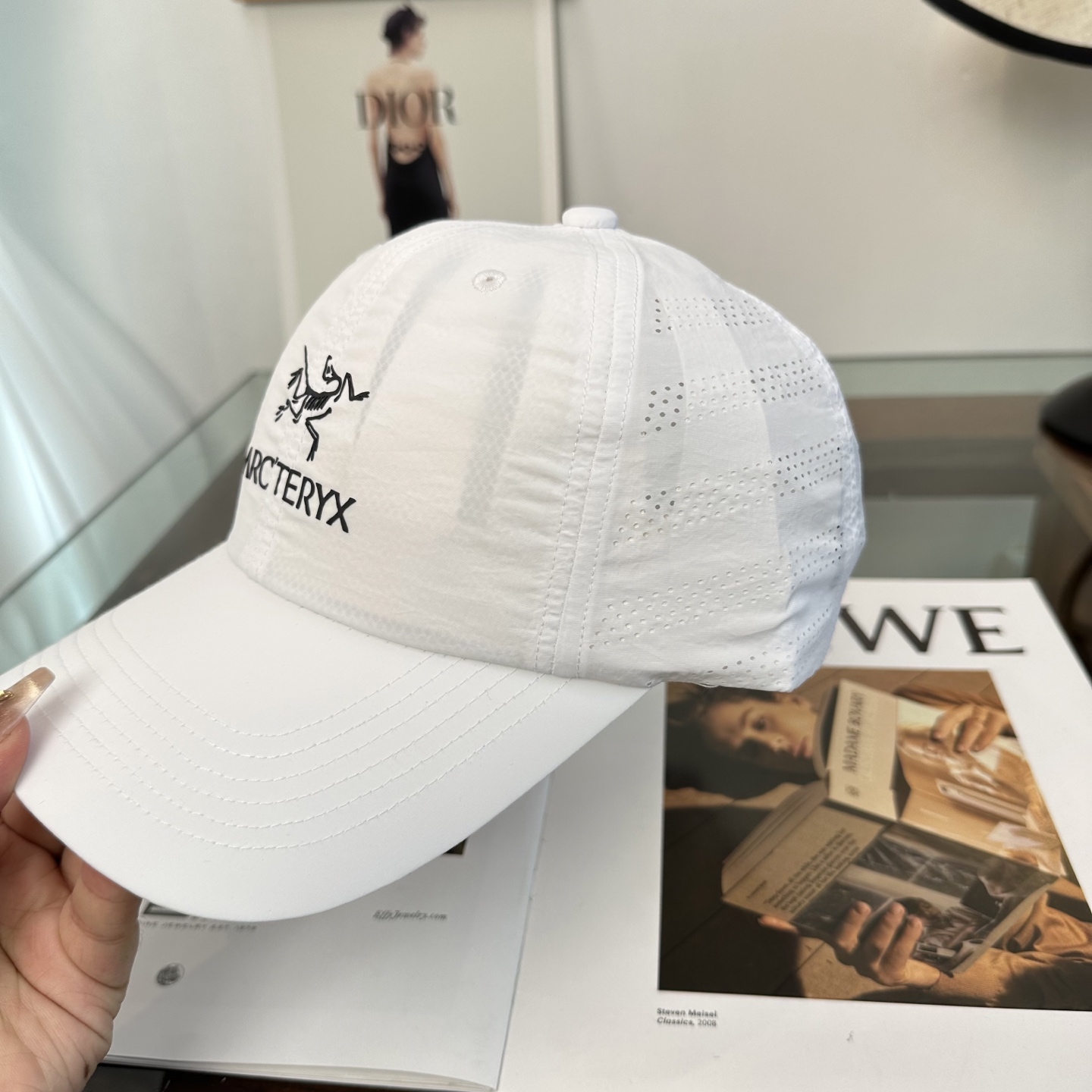 ARCTERYX SMALL BIRD HAT 始祖鸟弯檐棒球帽轻量帽子防晒帽遮阳帽情侣款SMALL B