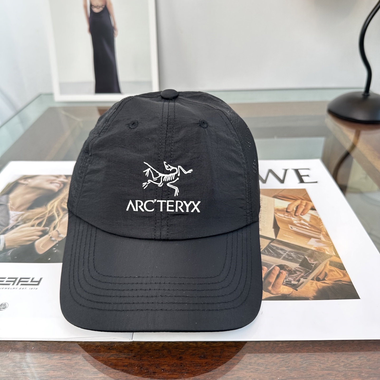 ARCTERYX SMALL BIRD HAT 始祖鸟弯檐棒球帽轻量帽子防晒帽遮阳帽情侣款SMALL B
