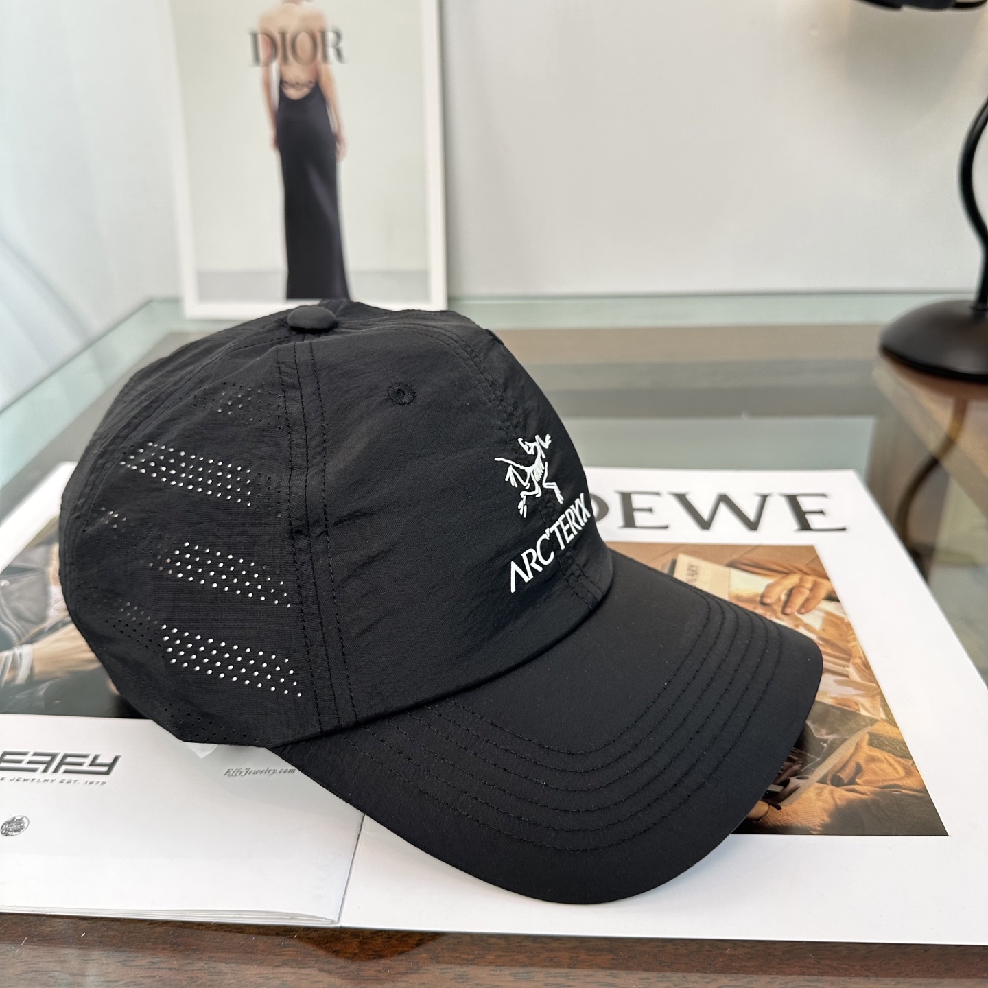ARCTERYX SMALL BIRD HAT 始祖鸟弯檐棒球帽轻量帽子防晒帽遮阳帽情侣款SMALL B