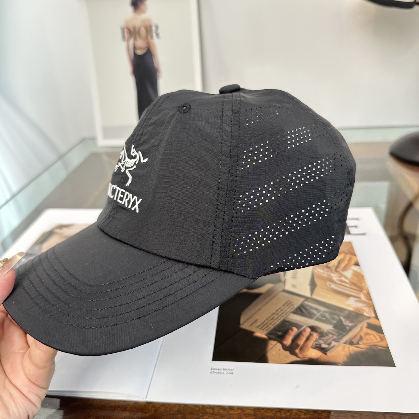 ARCTERYX SMALL BIRD HAT 始祖鸟弯檐棒球帽轻量帽子防晒帽遮阳帽情侣款SMALL B