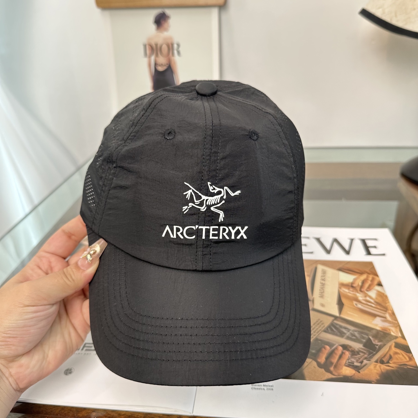 ARCTERYX SMALL BIRD HAT 始祖鸟弯檐棒球帽轻量帽子防晒帽遮阳帽情侣款SMALL B