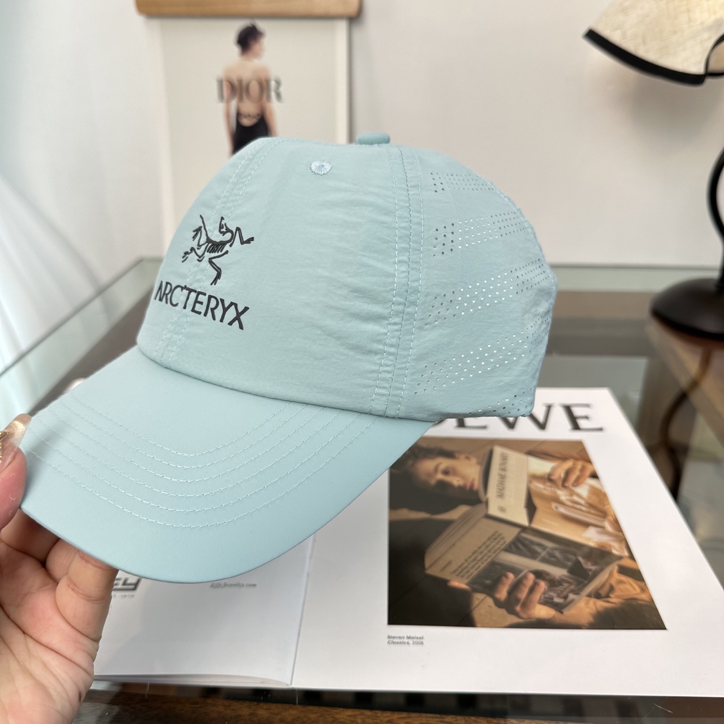ARCTERYX SMALL BIRD HAT 始祖鸟弯檐棒球帽轻量帽子防晒帽遮阳帽情侣款SMALL B