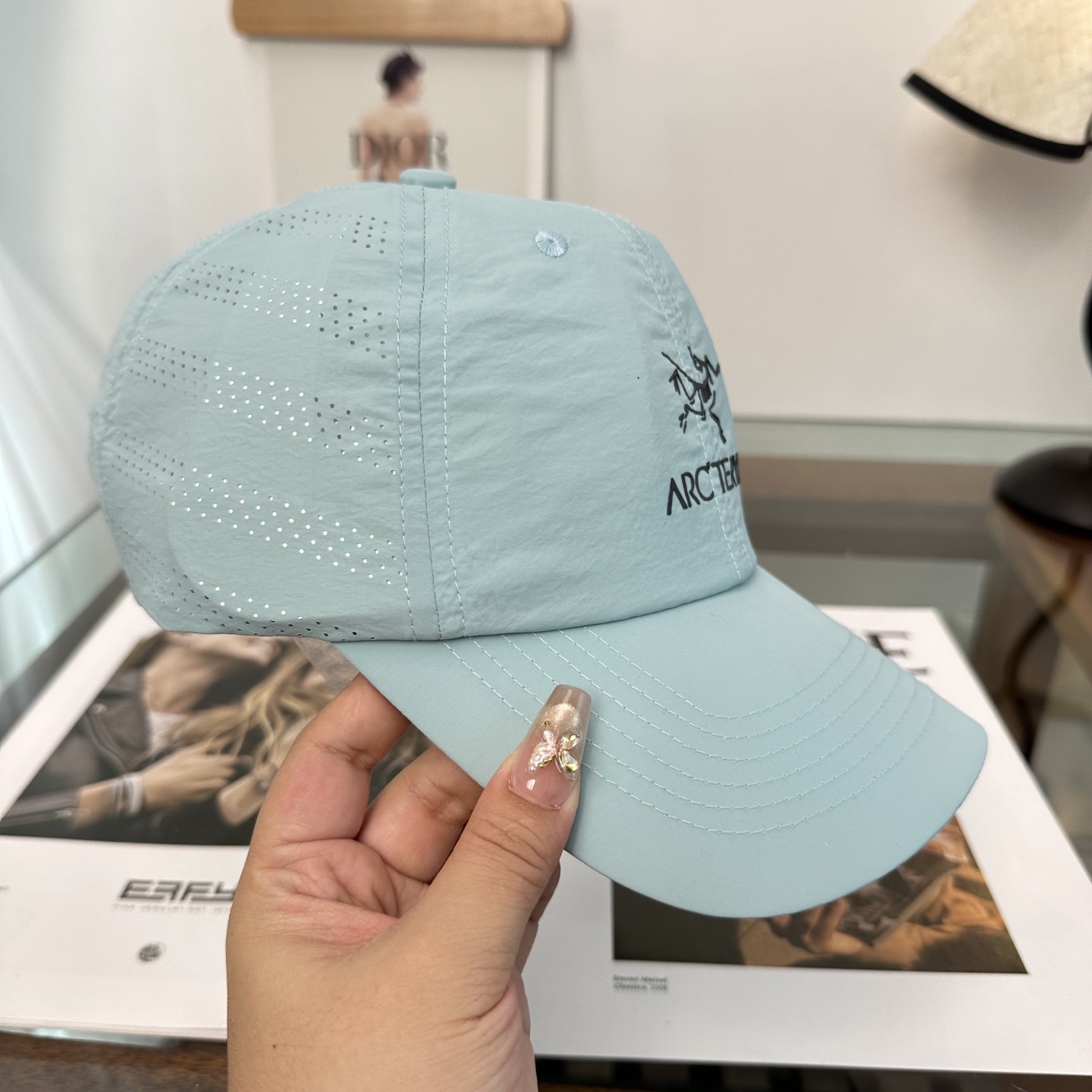 ARCTERYX SMALL BIRD HAT 始祖鸟弯檐棒球帽轻量帽子防晒帽遮阳帽情侣款SMALL B