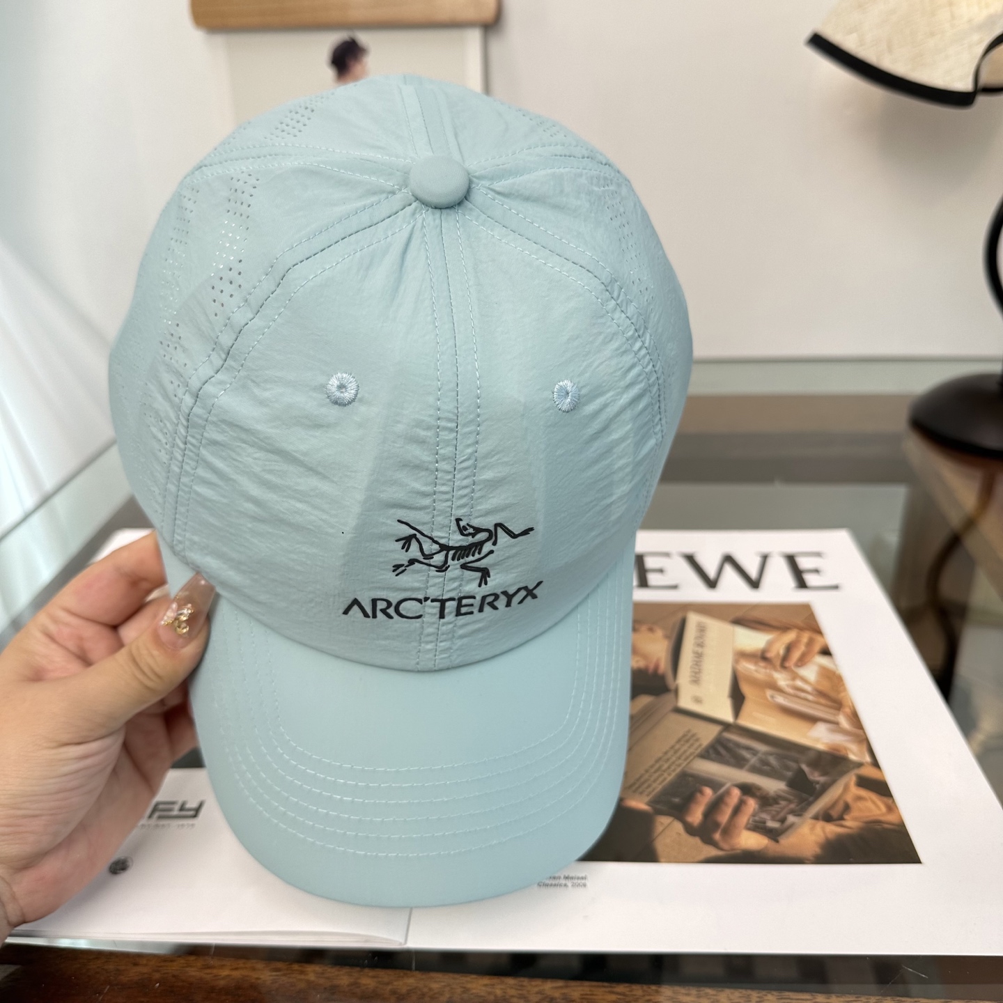 ARCTERYX SMALL BIRD HAT 始祖鸟弯檐棒球帽轻量帽子防晒帽遮阳帽情侣款SMALL B
