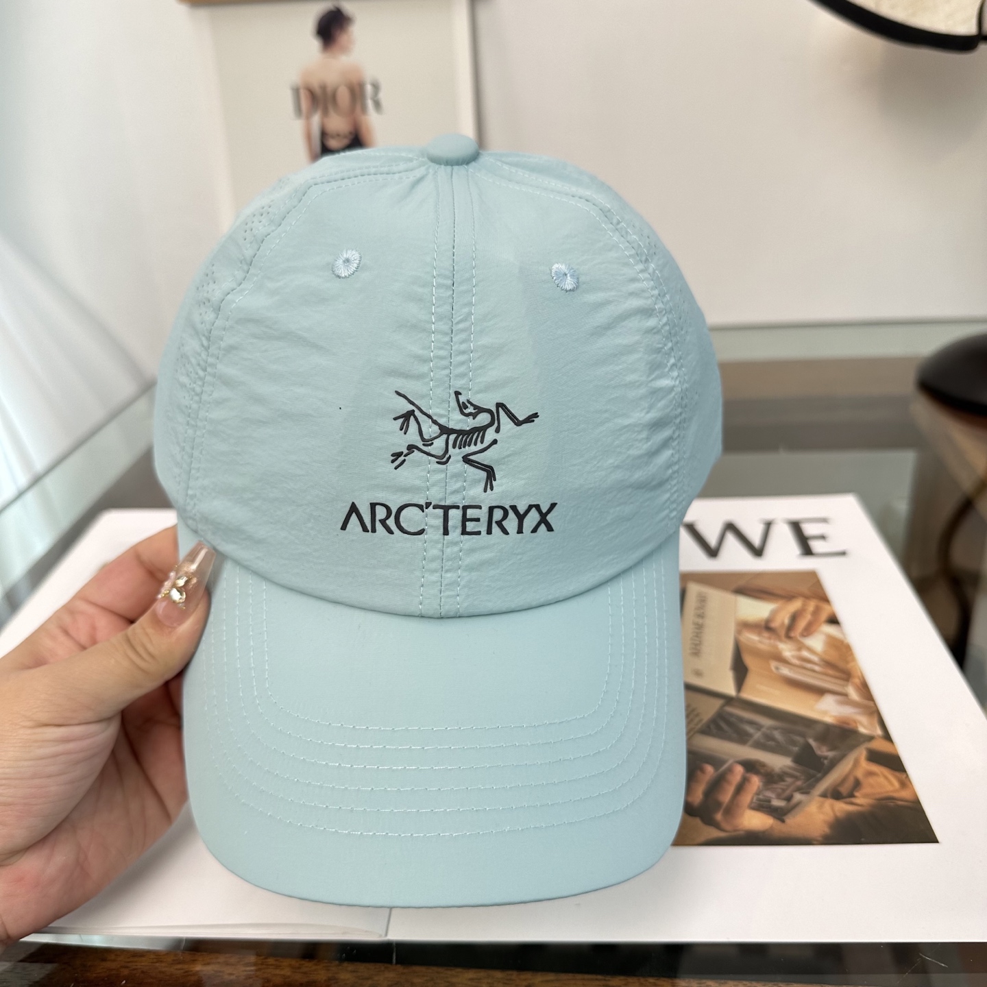 ARCTERYX SMALL BIRD HAT 始祖鸟弯檐棒球帽轻量帽子防晒帽遮阳帽情侣款SMALL B