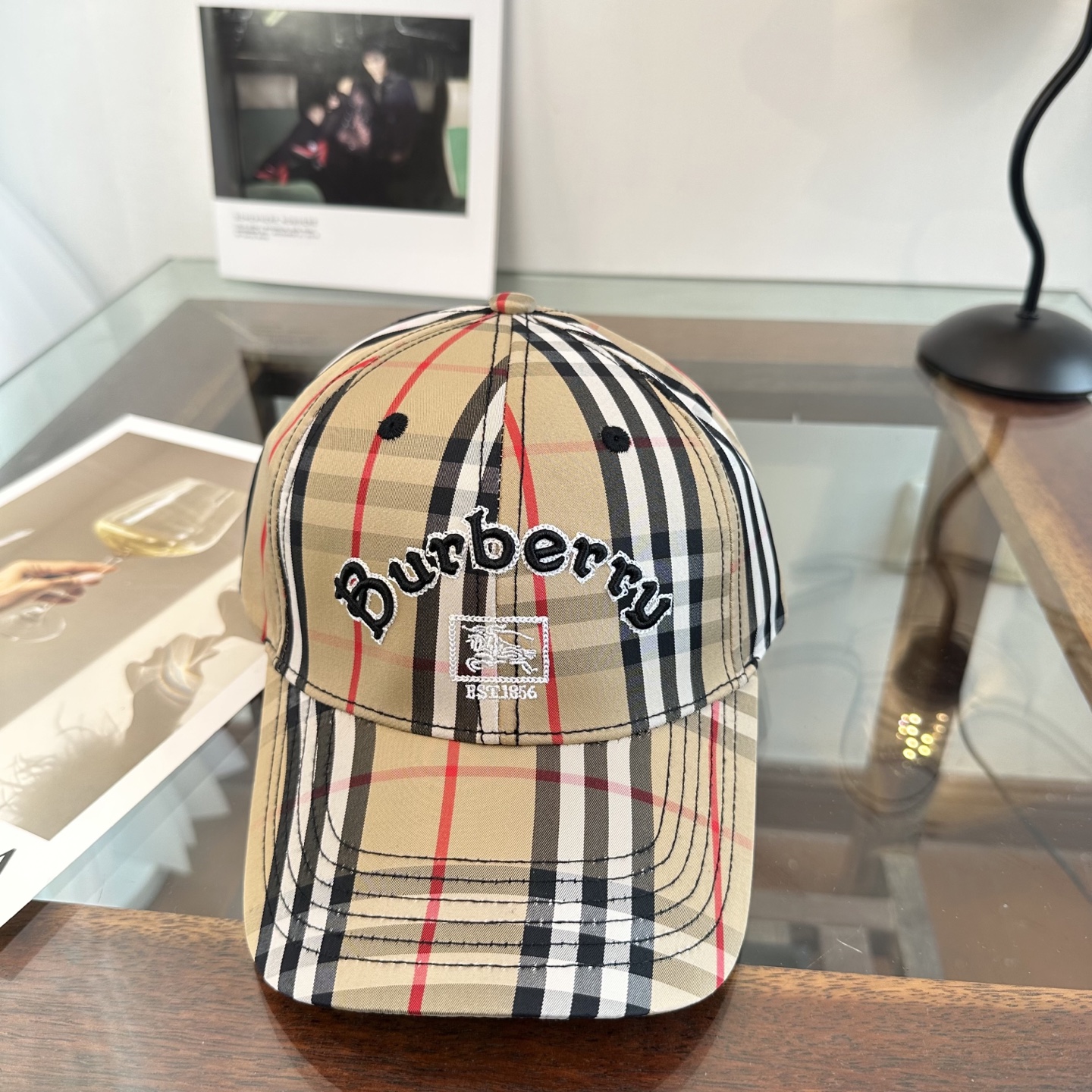 巴宝莉BURBERRY官网同步上线 韩版新款英伦风定制款1:1原单品质 男女通用棒球帽 美邦工艺 高版品