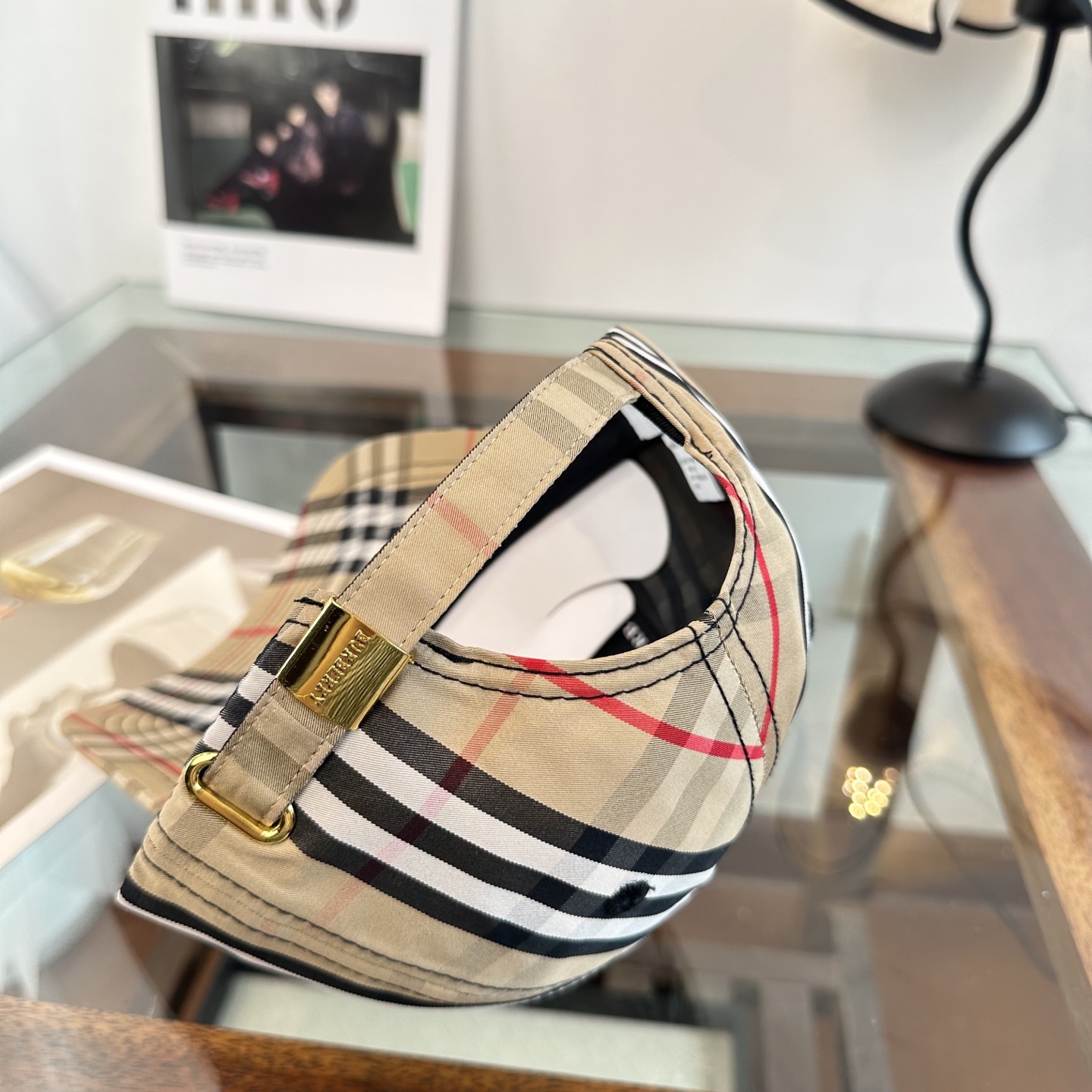 巴宝莉BURBERRY官网同步上线 韩版新款英伦风定制款1:1原单品质 男女通用棒球帽 美邦工艺 高版品