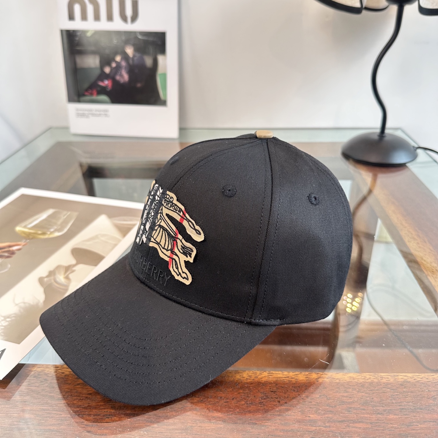 巴宝莉BURBERRY官网同步上线 韩版新款英伦风定制款1:1原单品质 男女通用棒球帽 美邦工艺 高版品