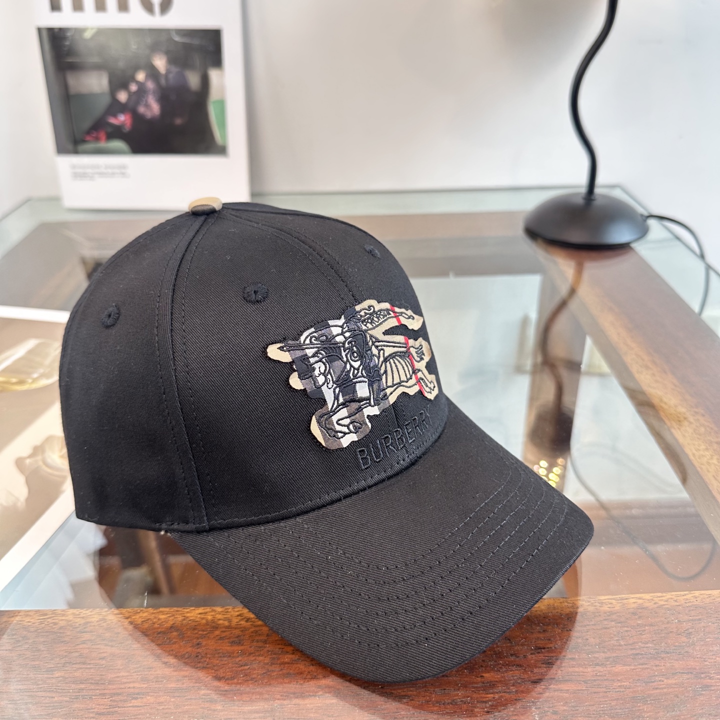 巴宝莉BURBERRY官网同步上线 韩版新款英伦风定制款1:1原单品质 男女通用棒球帽 美邦工艺 高版品