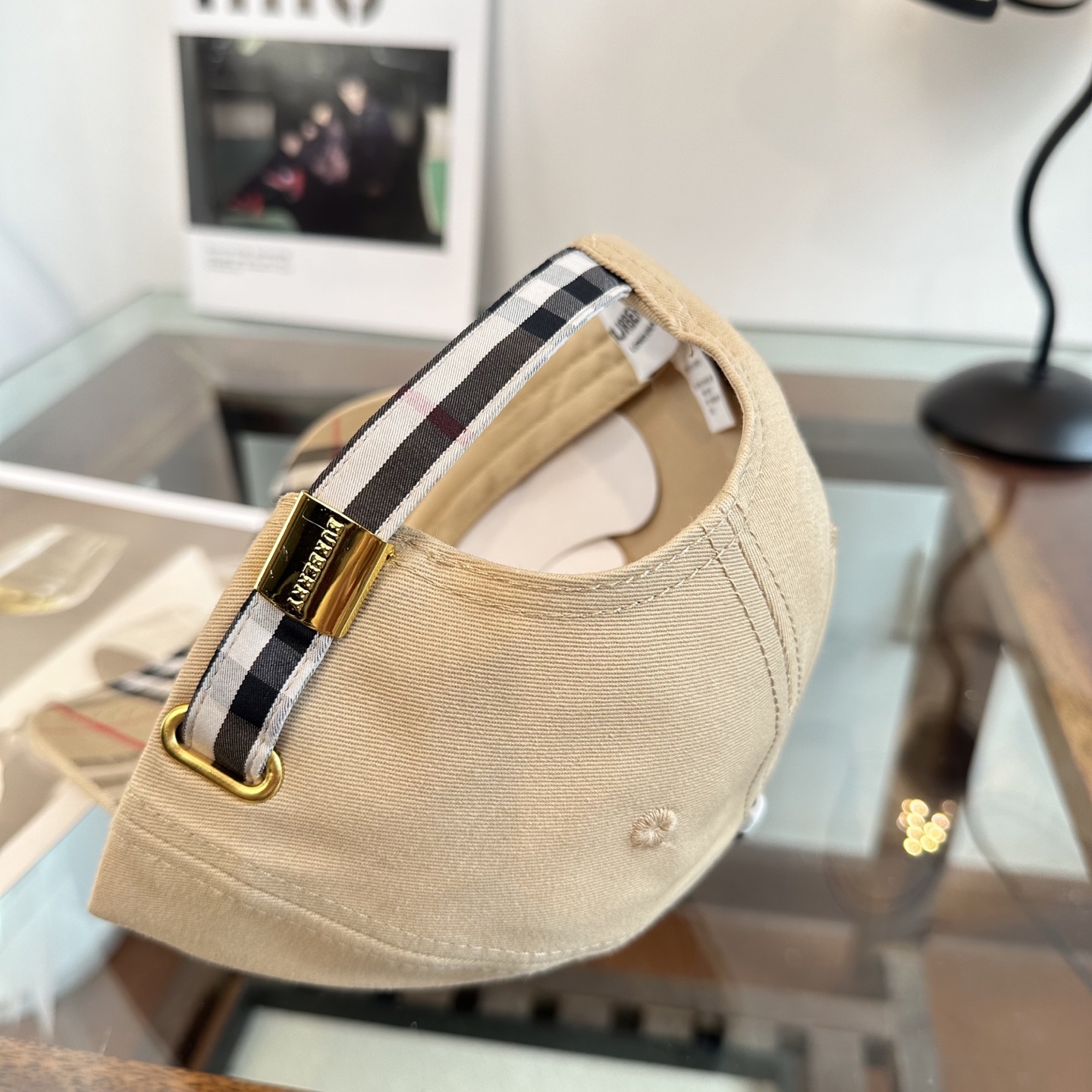 巴宝莉BURBERRY官网同步上线 韩版新款英伦风定制款1:1原单品质 男女通用棒球帽 美邦工艺 高版品