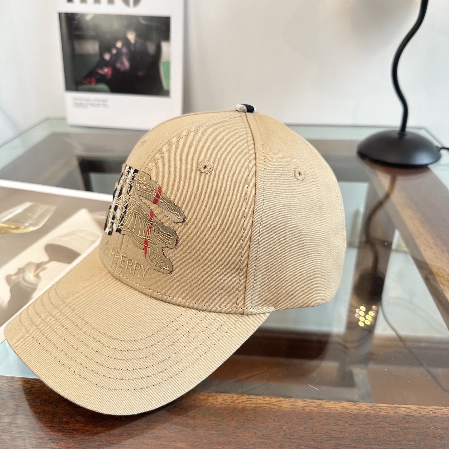 巴宝莉BURBERRY官网同步上线 韩版新款英伦风定制款1:1原单品质 男女通用棒球帽 美邦工艺 高版品