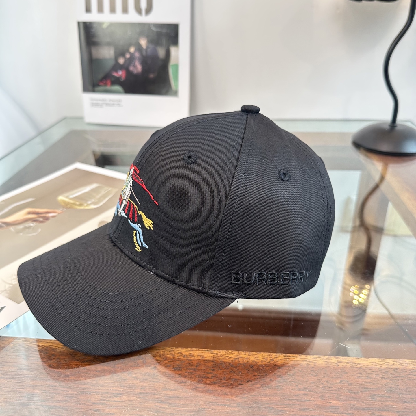 巴宝莉BURBERRY官网同步上线 韩版新款英伦风定制款1:1原单品质 男女通用棒球帽 美邦工艺 高版品