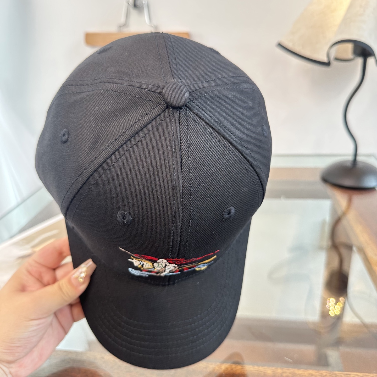 巴宝莉BURBERRY官网同步上线 韩版新款英伦风定制款1:1原单品质 男女通用棒球帽 美邦工艺 高版品