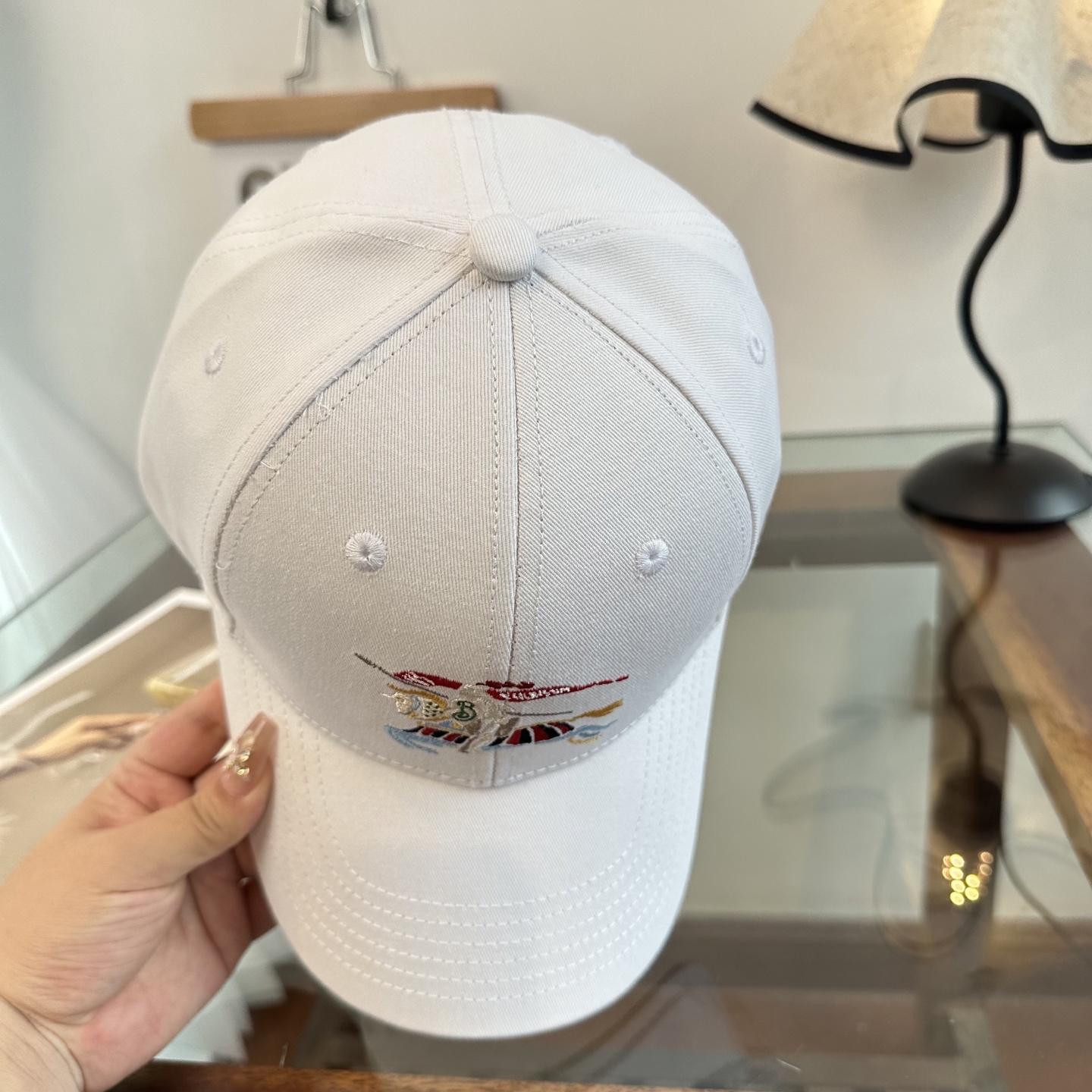 巴宝莉BURBERRY官网同步上线 韩版新款英伦风定制款1:1原单品质 男女通用棒球帽 美邦工艺 高版品
