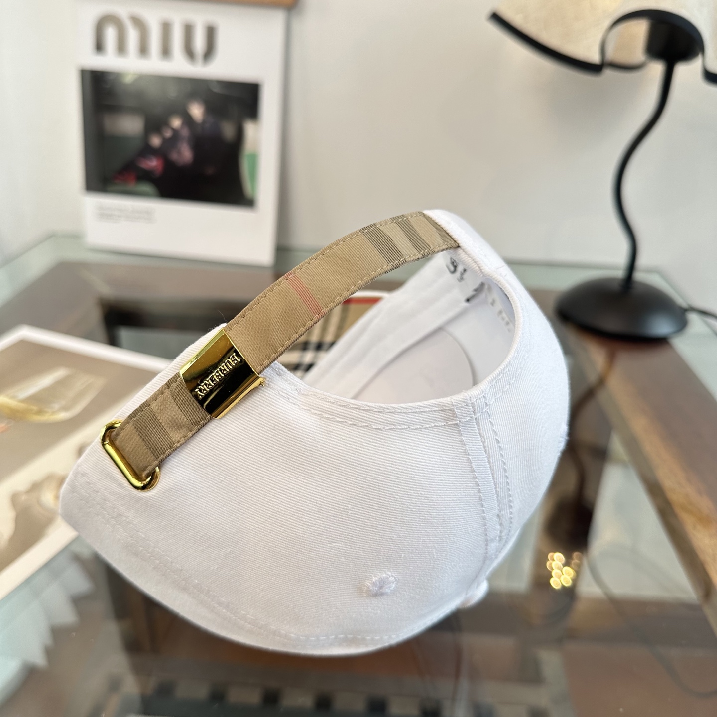 巴宝莉BURBERRY官网同步上线 韩版新款英伦风定制款1:1原单品质 男女通用棒球帽 美邦工艺 高版品