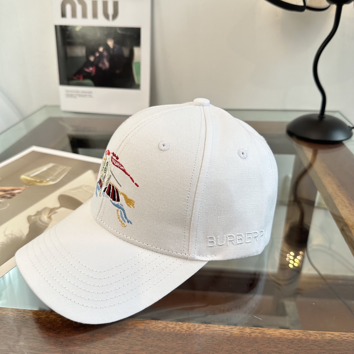 巴宝莉BURBERRY官网同步上线 韩版新款英伦风定制款1:1原单品质 男女通用棒球帽 美邦工艺 高版品