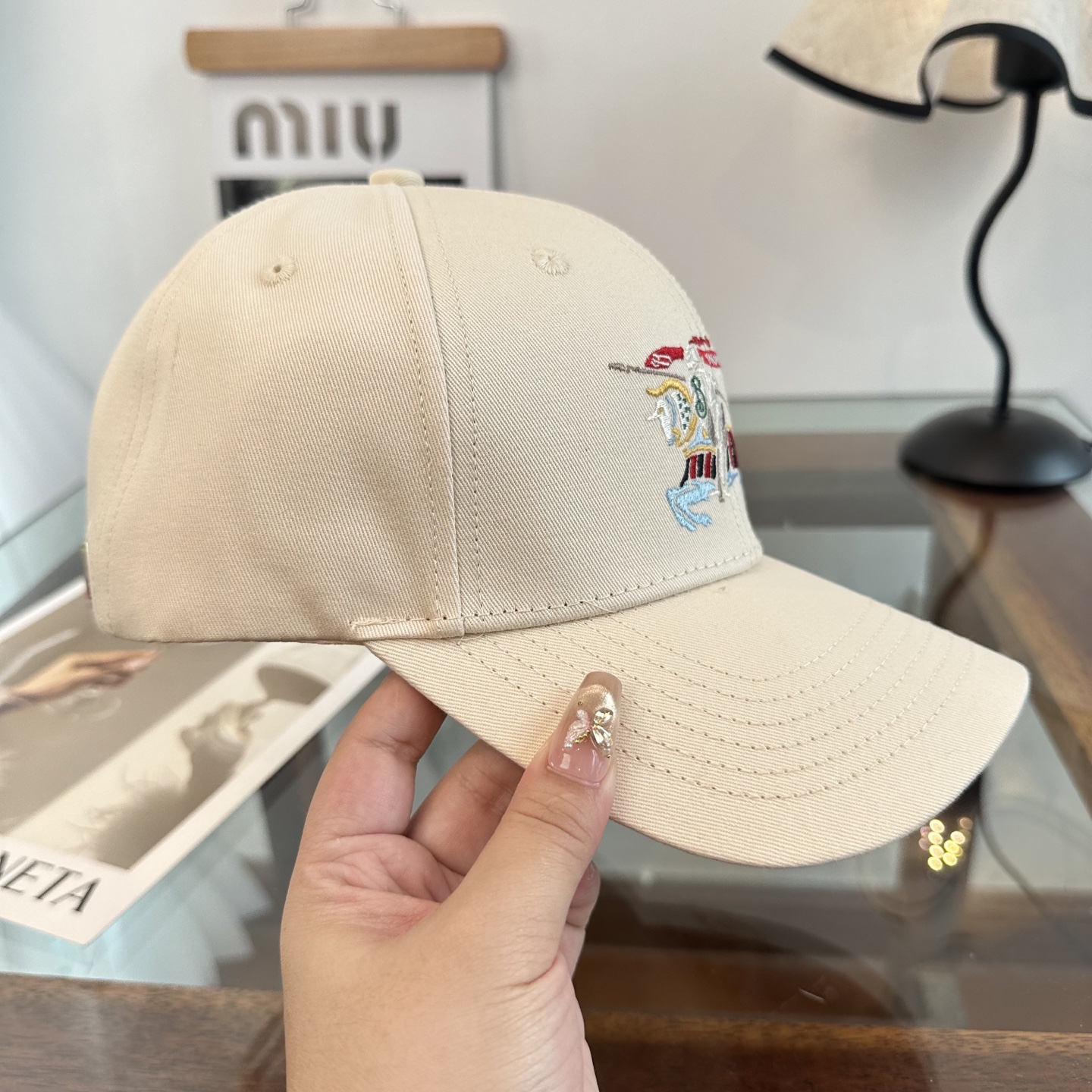 巴宝莉BURBERRY官网同步上线 韩版新款英伦风定制款1:1原单品质 男女通用棒球帽 美邦工艺 高版品