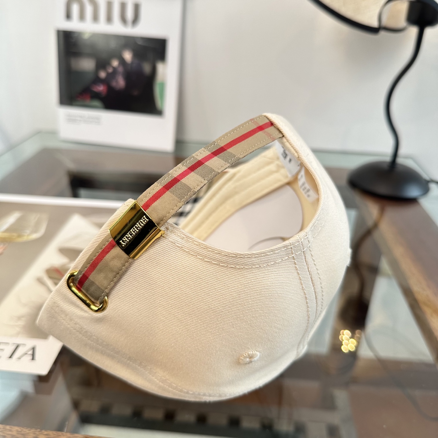 巴宝莉BURBERRY官网同步上线 韩版新款英伦风定制款1:1原单品质 男女通用棒球帽 美邦工艺 高版品