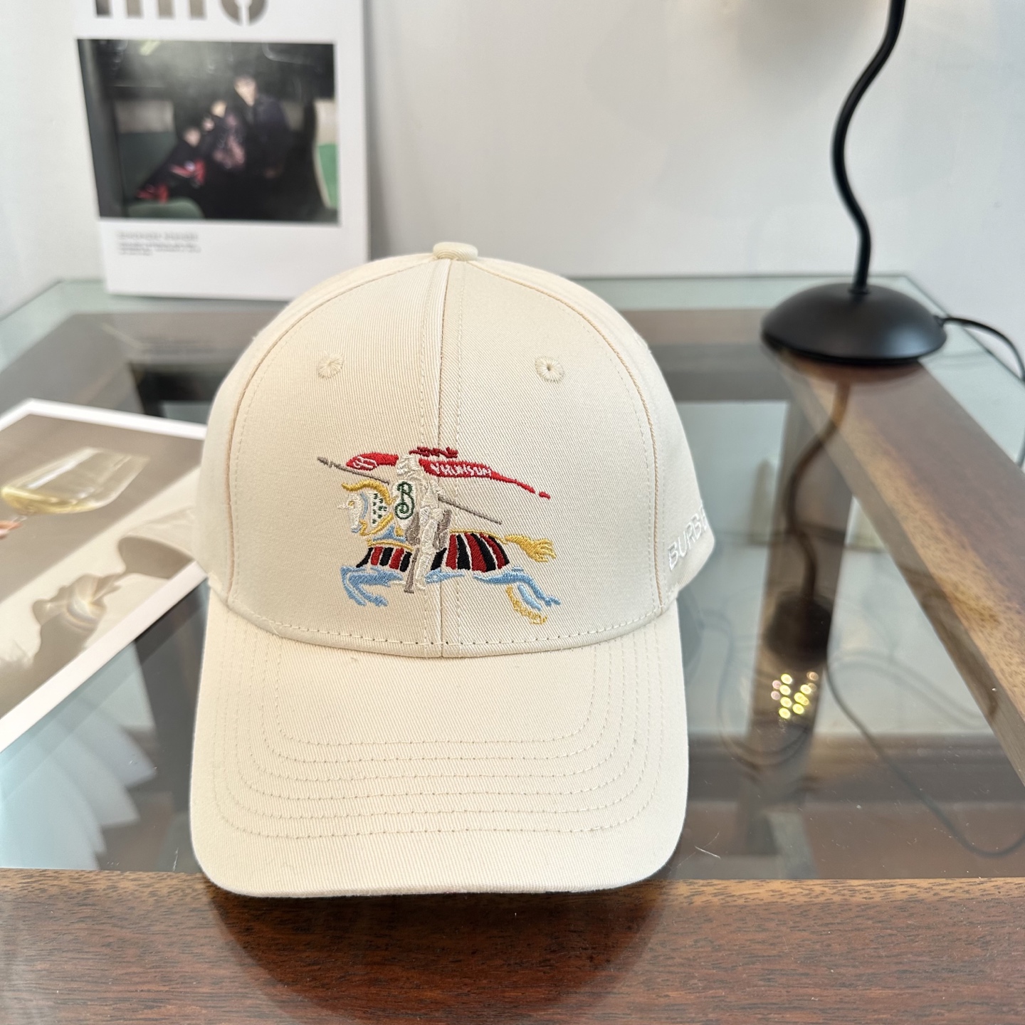 巴宝莉BURBERRY官网同步上线 韩版新款英伦风定制款1:1原单品质 男女通用棒球帽 美邦工艺 高版品