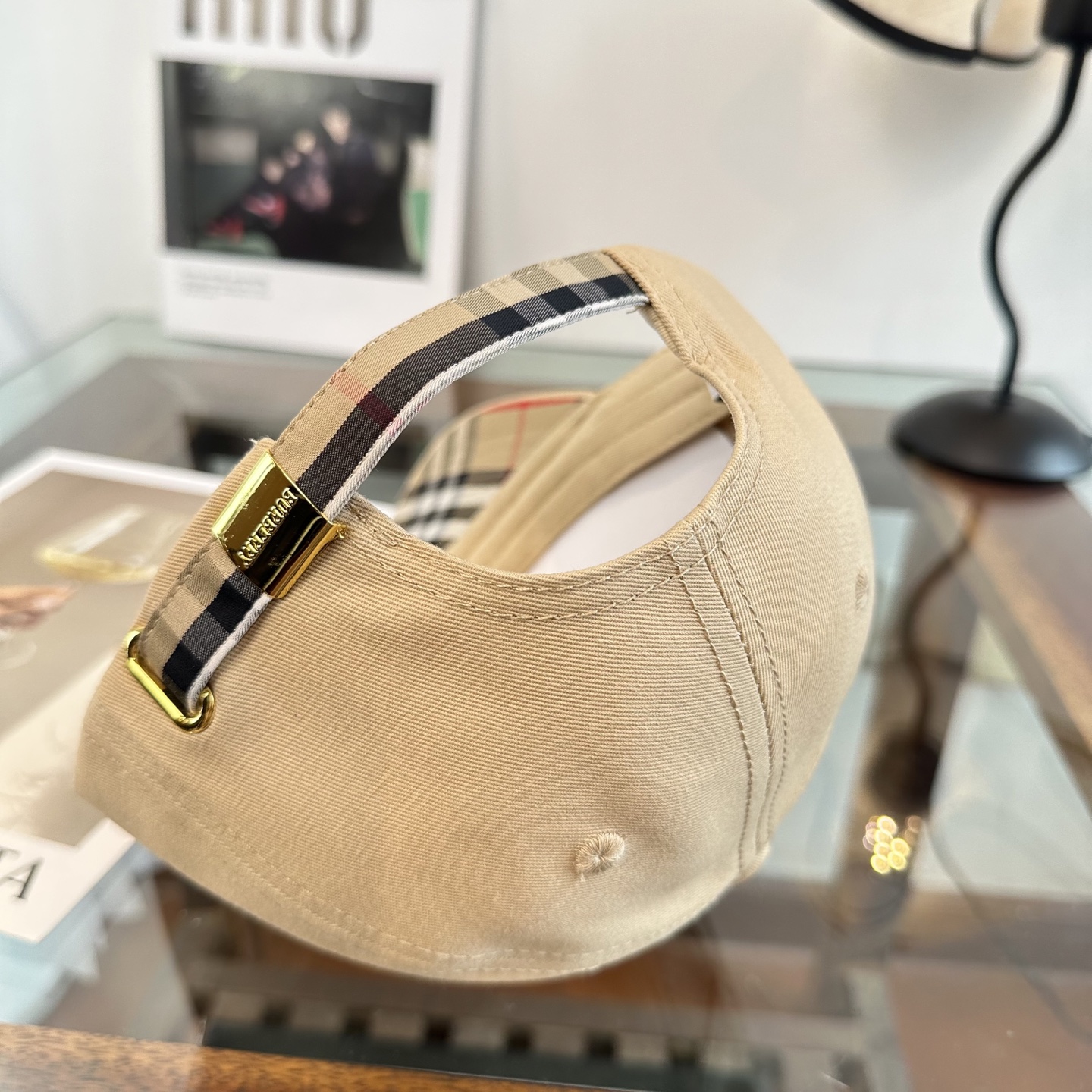 巴宝莉BURBERRY官网同步上线 韩版新款英伦风定制款1:1原单品质 男女通用棒球帽 美邦工艺 高版品