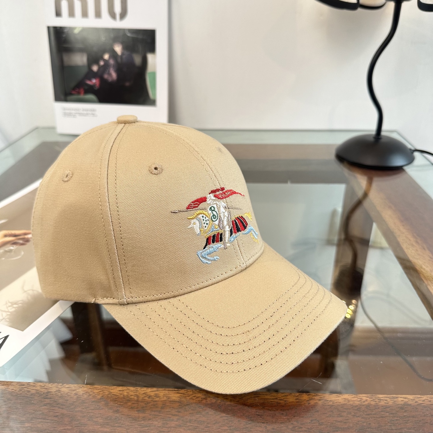 巴宝莉BURBERRY官网同步上线 韩版新款英伦风定制款1:1原单品质 男女通用棒球帽 美邦工艺 高版品